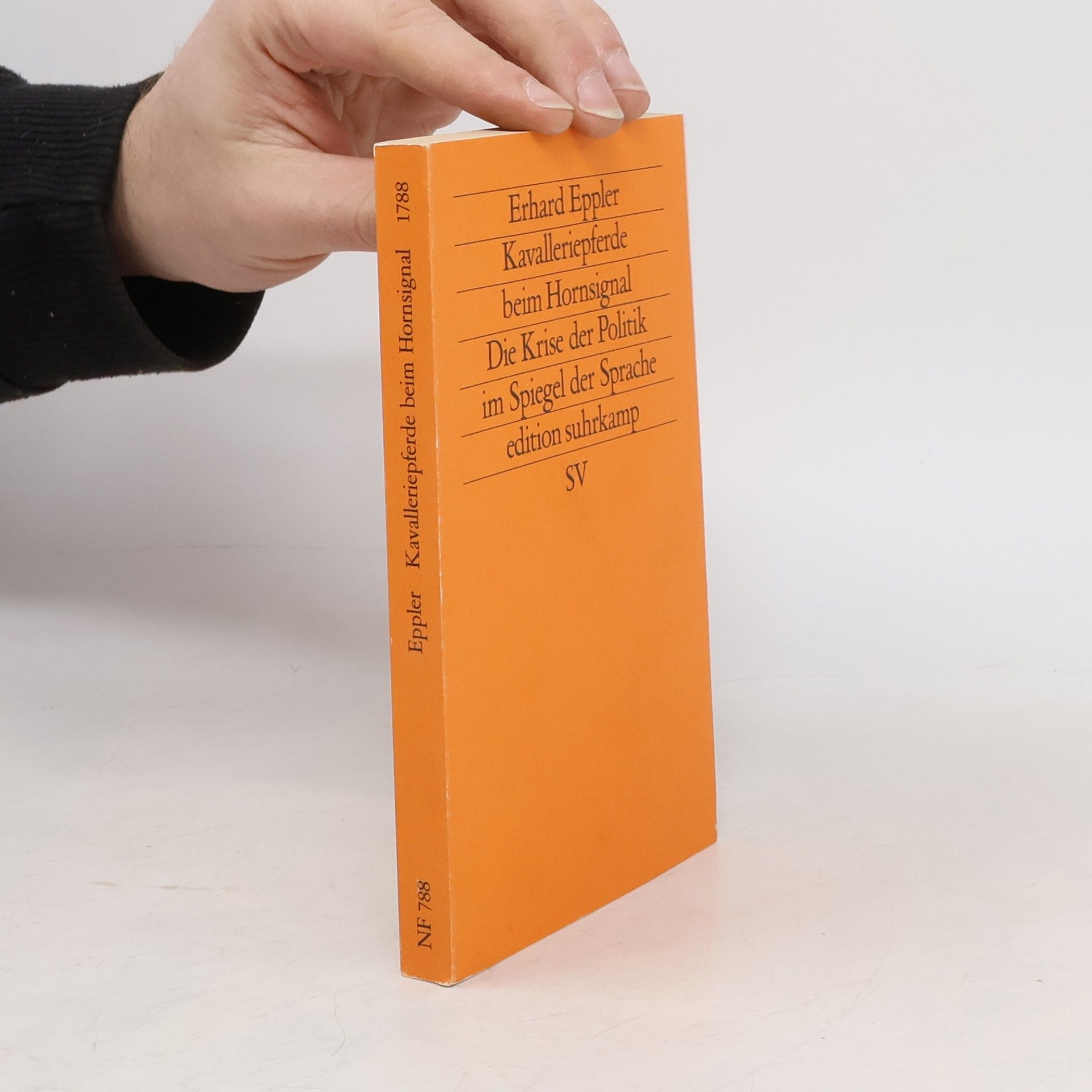 Erhard Eppler Kavalleriepferde beim Hornsignal