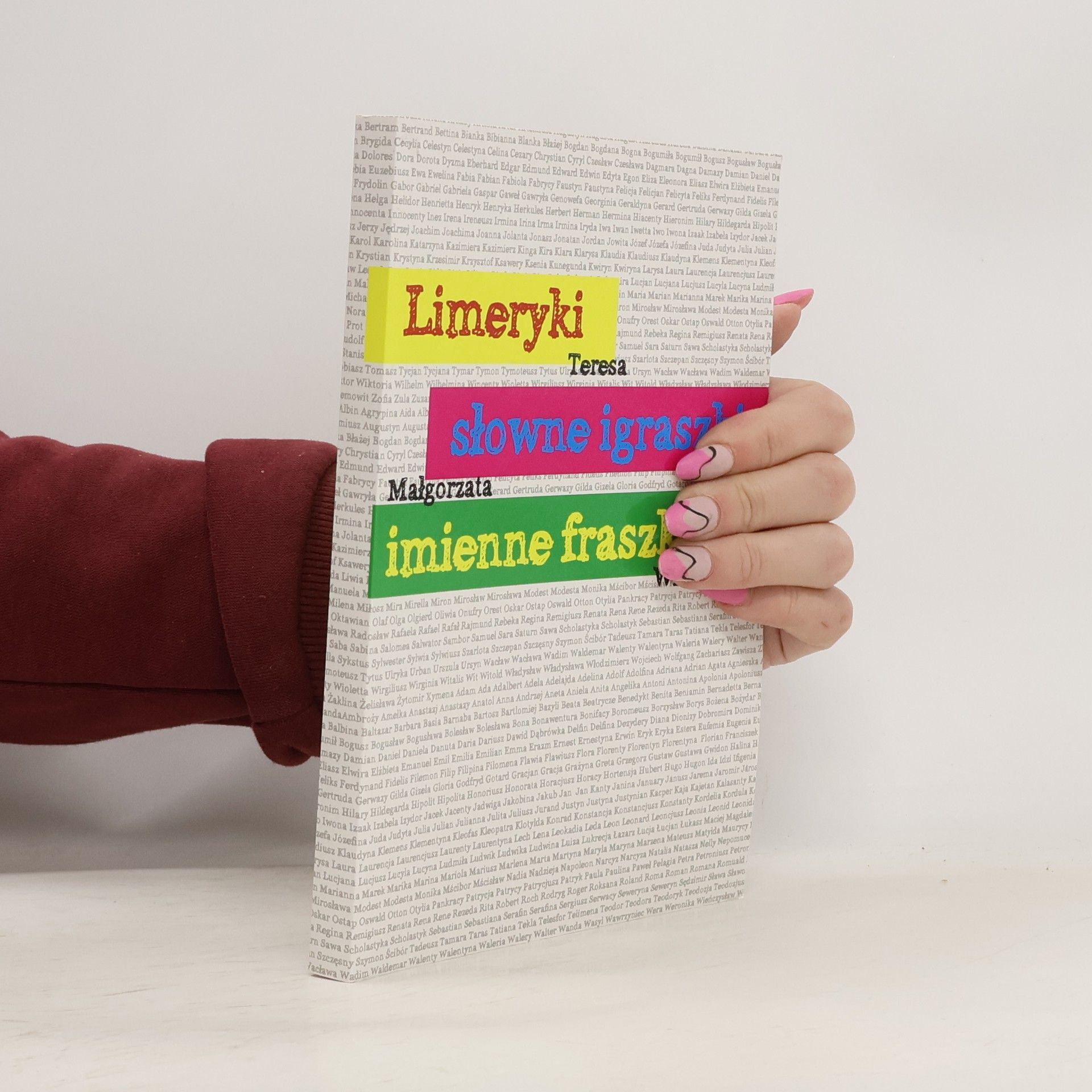 Wilk Teresa Małgorzata Limeryki słowne igraszki imienne fraszki