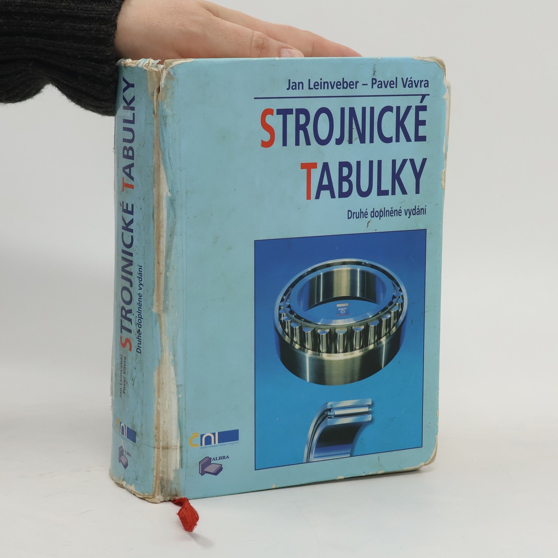 Jan Leinveber Strojnické tabulky. Pomocná učebnice pro školy technického zaměření