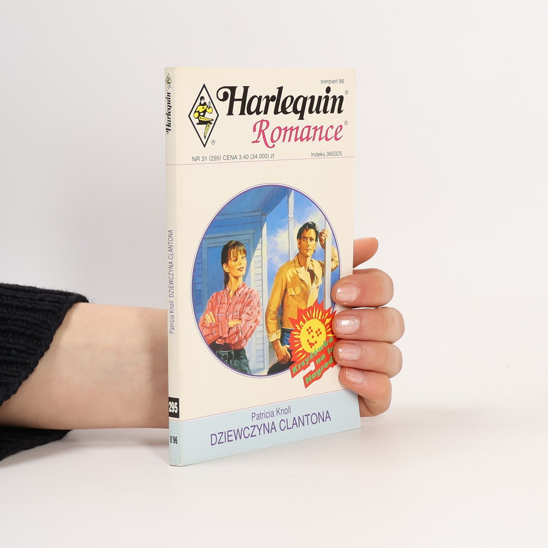 Patricia Knoll Harlequin Romance - 295: Dziewczyna Clantona