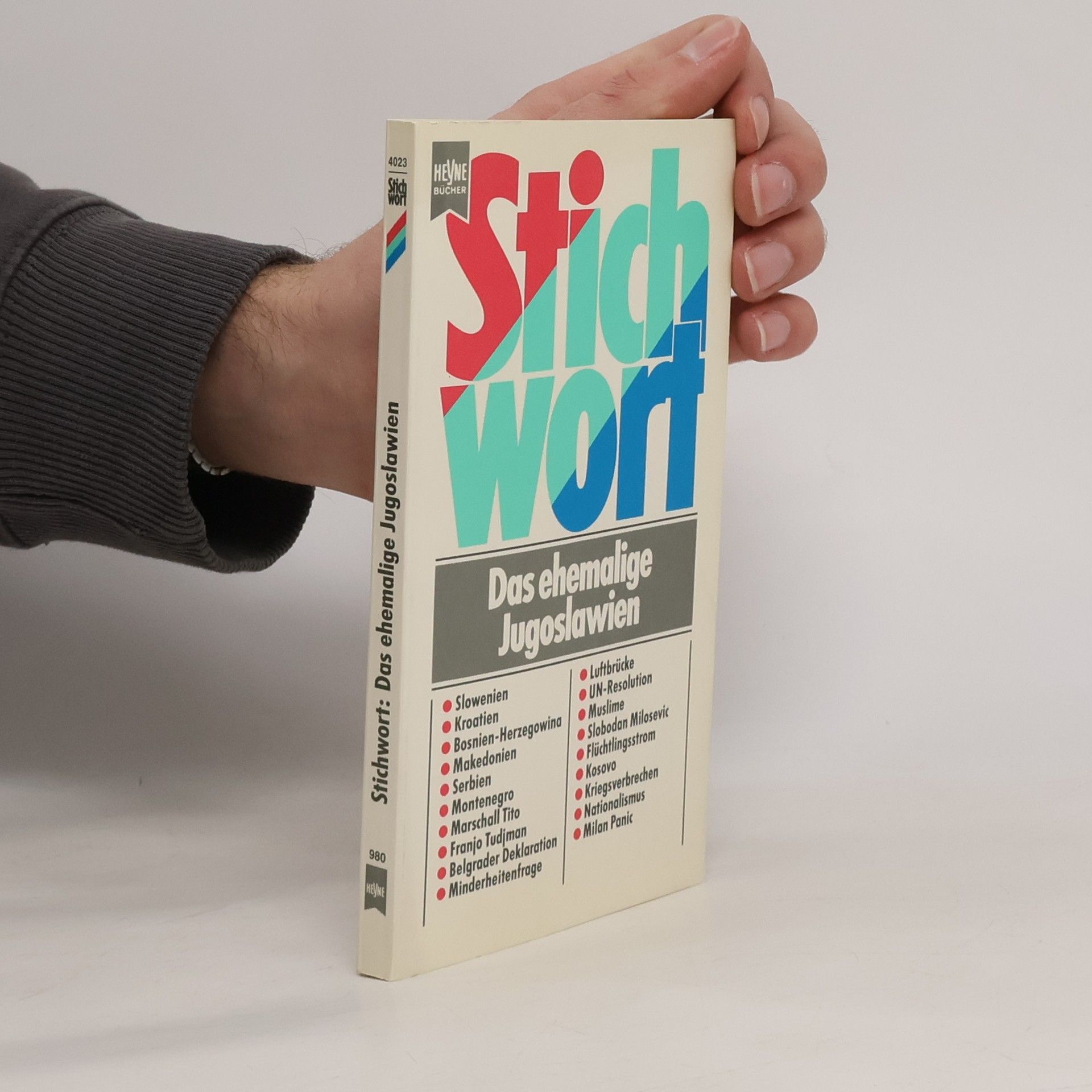 Marc Fritzler Stichwort: Das ehemalige Jugoslawien