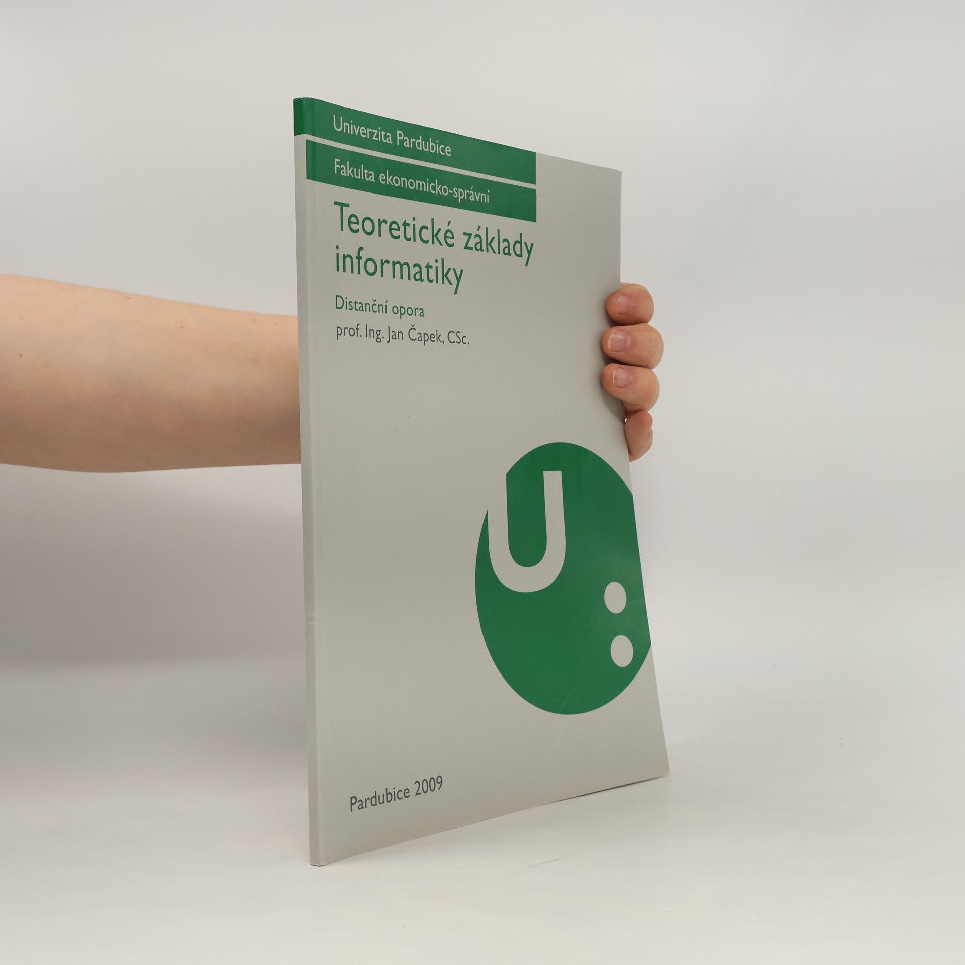 Jan Čapek Teoretické základy informatiky