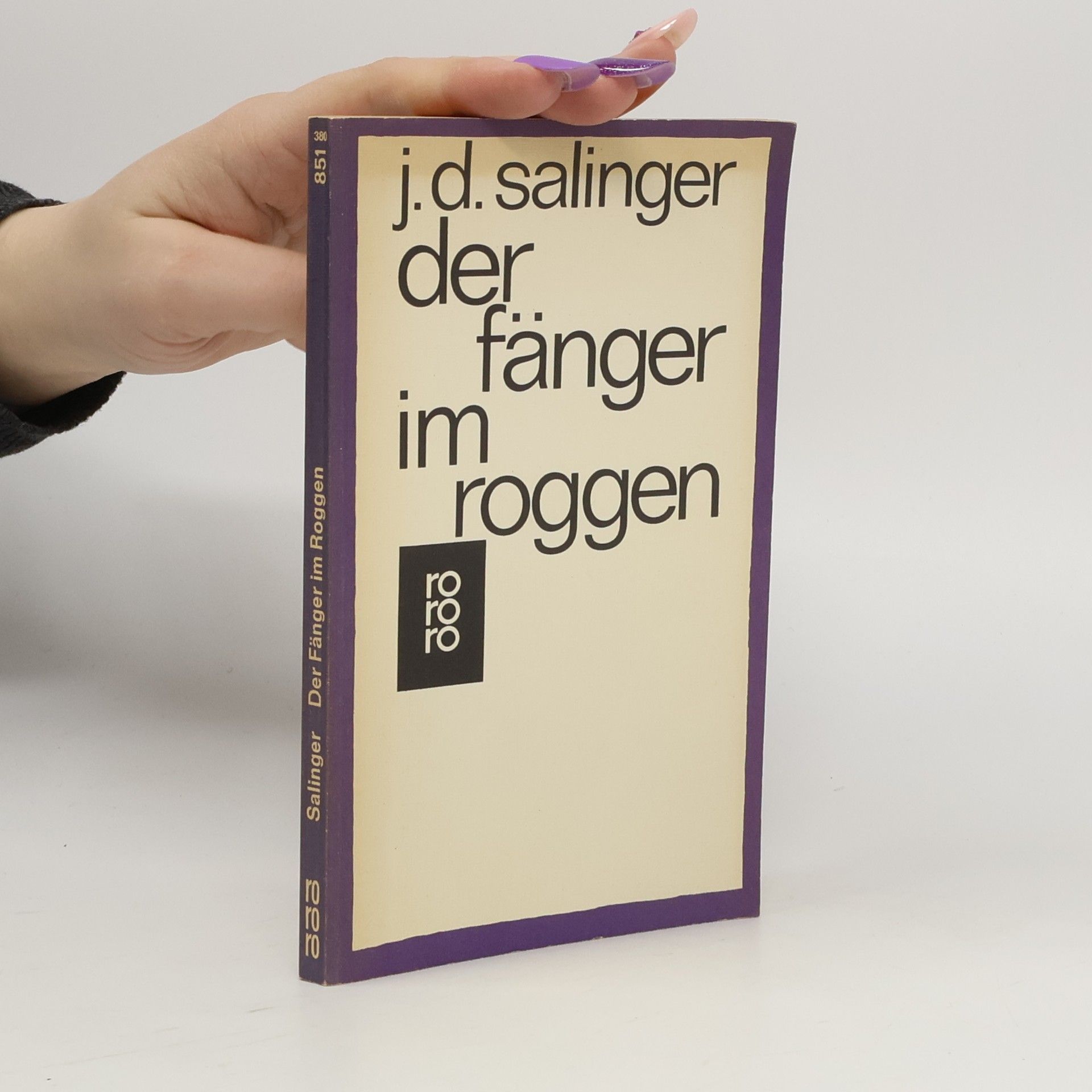 J. D. Salinger Der Fänger im Roggen
