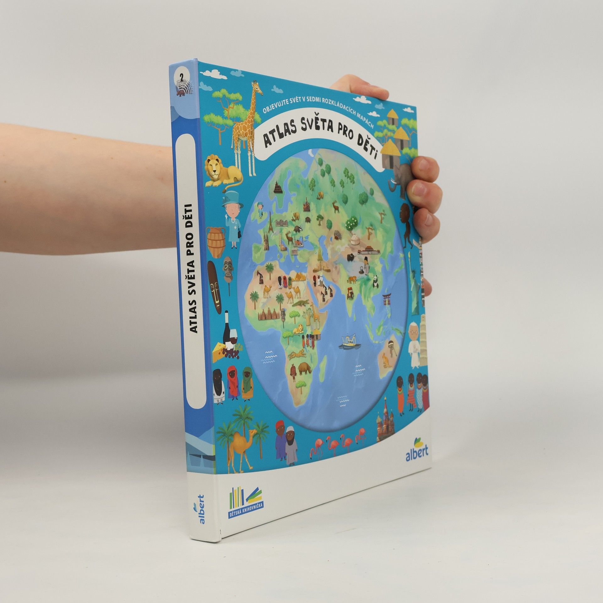 Iva Šišperová Atlas světa pro děti