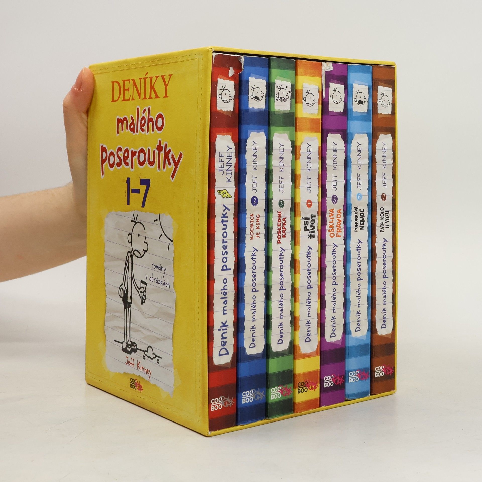 Veronika Volhejnová Deník malého poseroutky 1-7 (box)