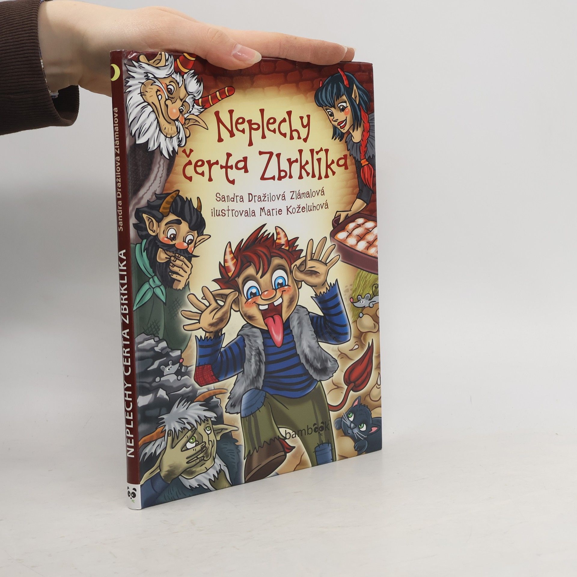 Sandra Dražilová Zlámalová Neplechy čerta Zbrklíka