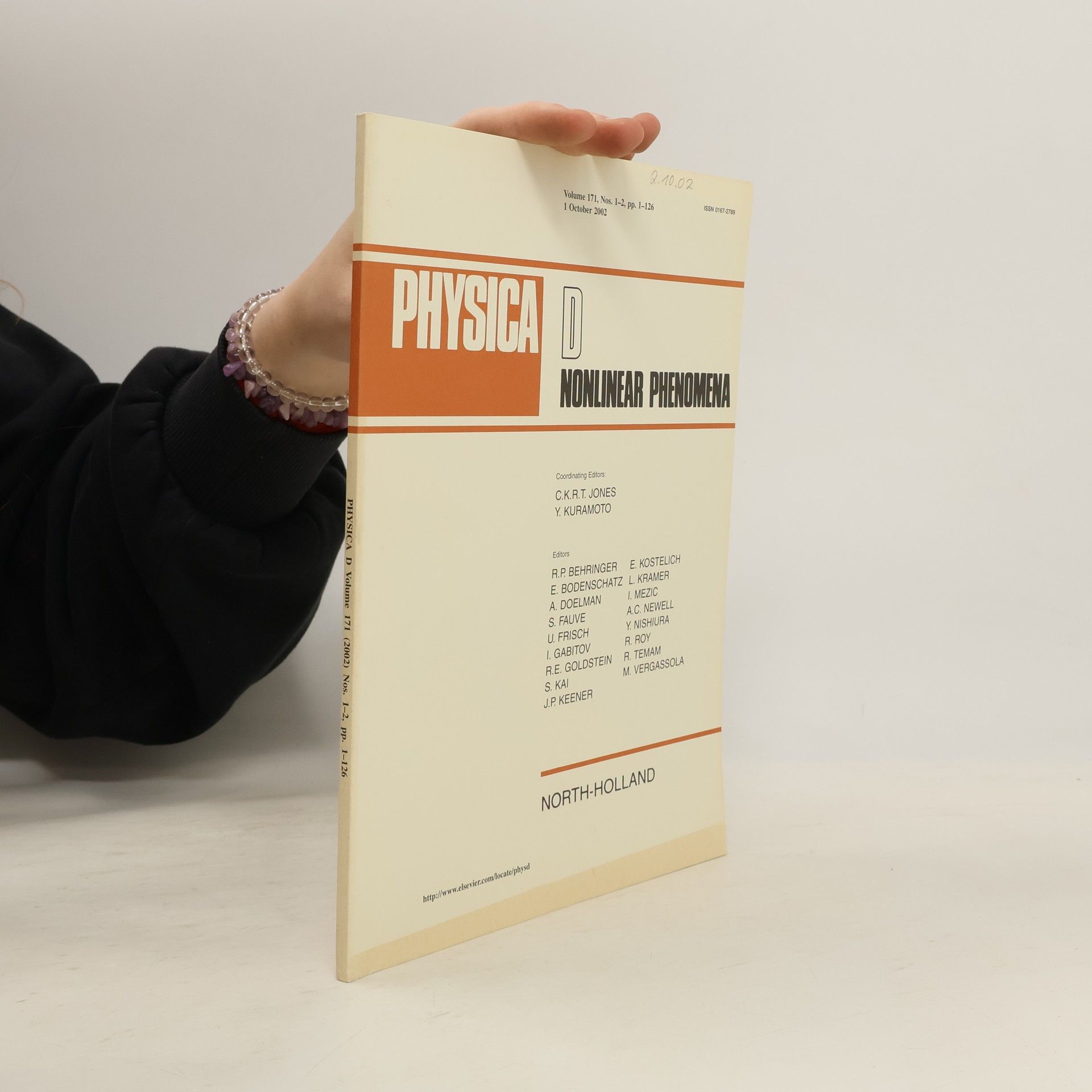 Autorenkollektiv Physica D. Nonlinear Phenomena 171