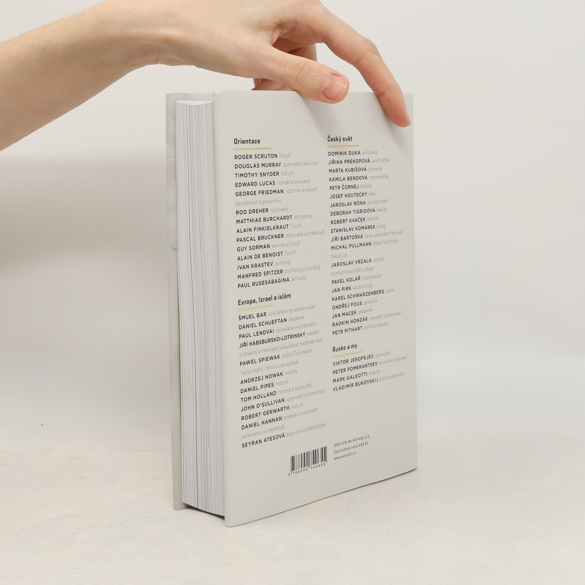 Dalibor Balšínek Proměny světa. Rozhovory 50 osobností