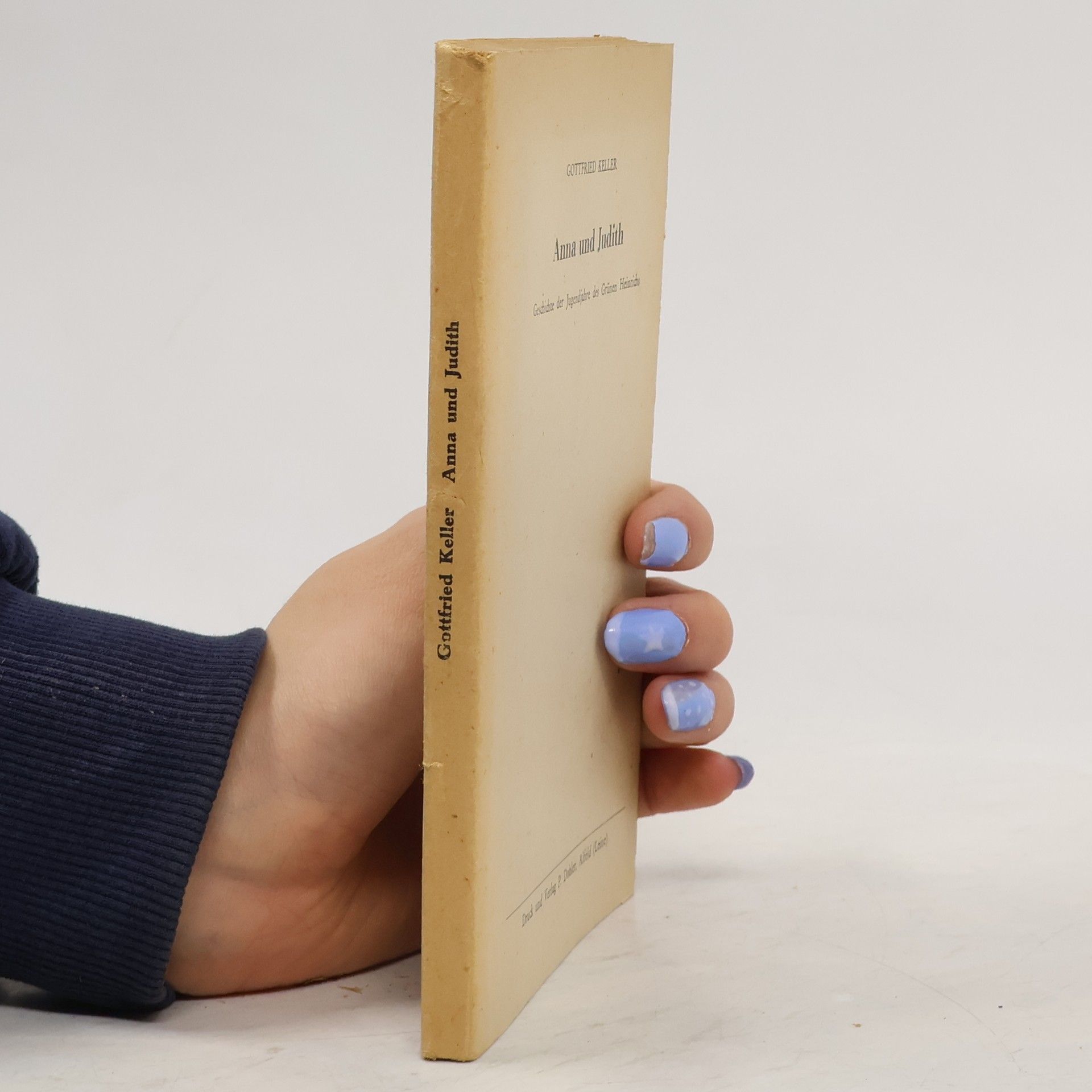 Gottfried Keller Anna und Judith