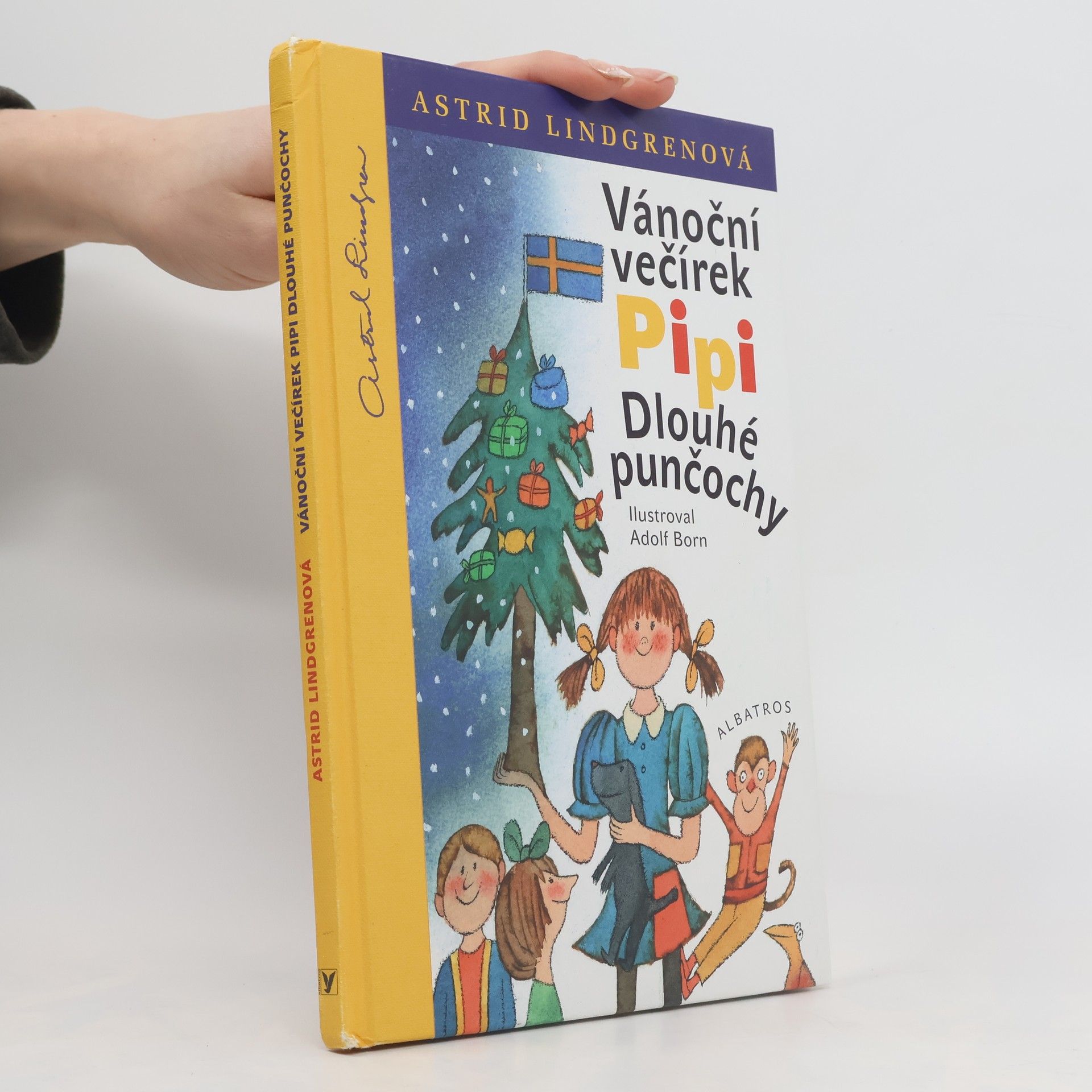 Astrid Lindgren Vánoční večírek Pipi Dlouhé punčochy