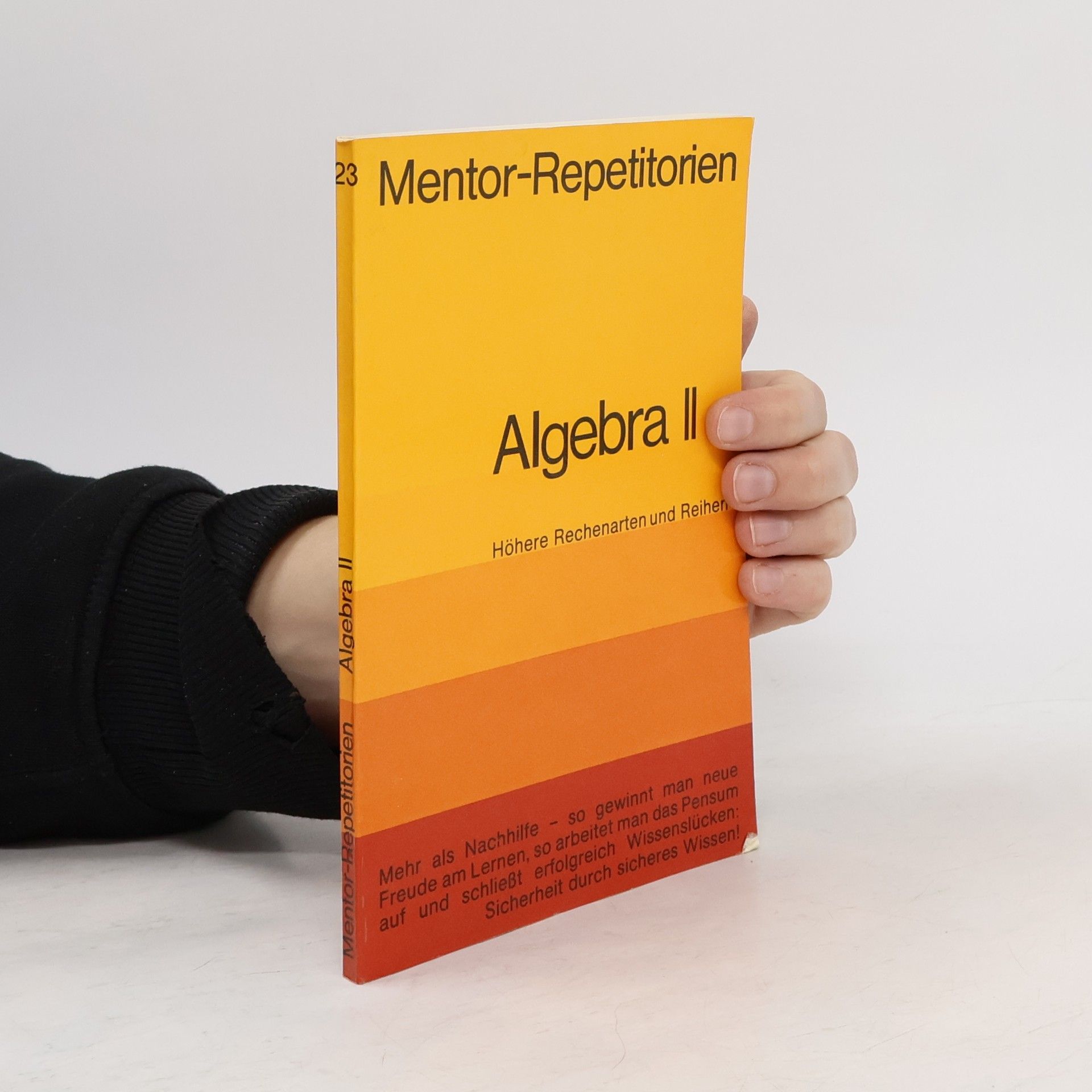 Mentor-Repetitorien 23. Algebra 2. Höhere Rechenarten und Reihen