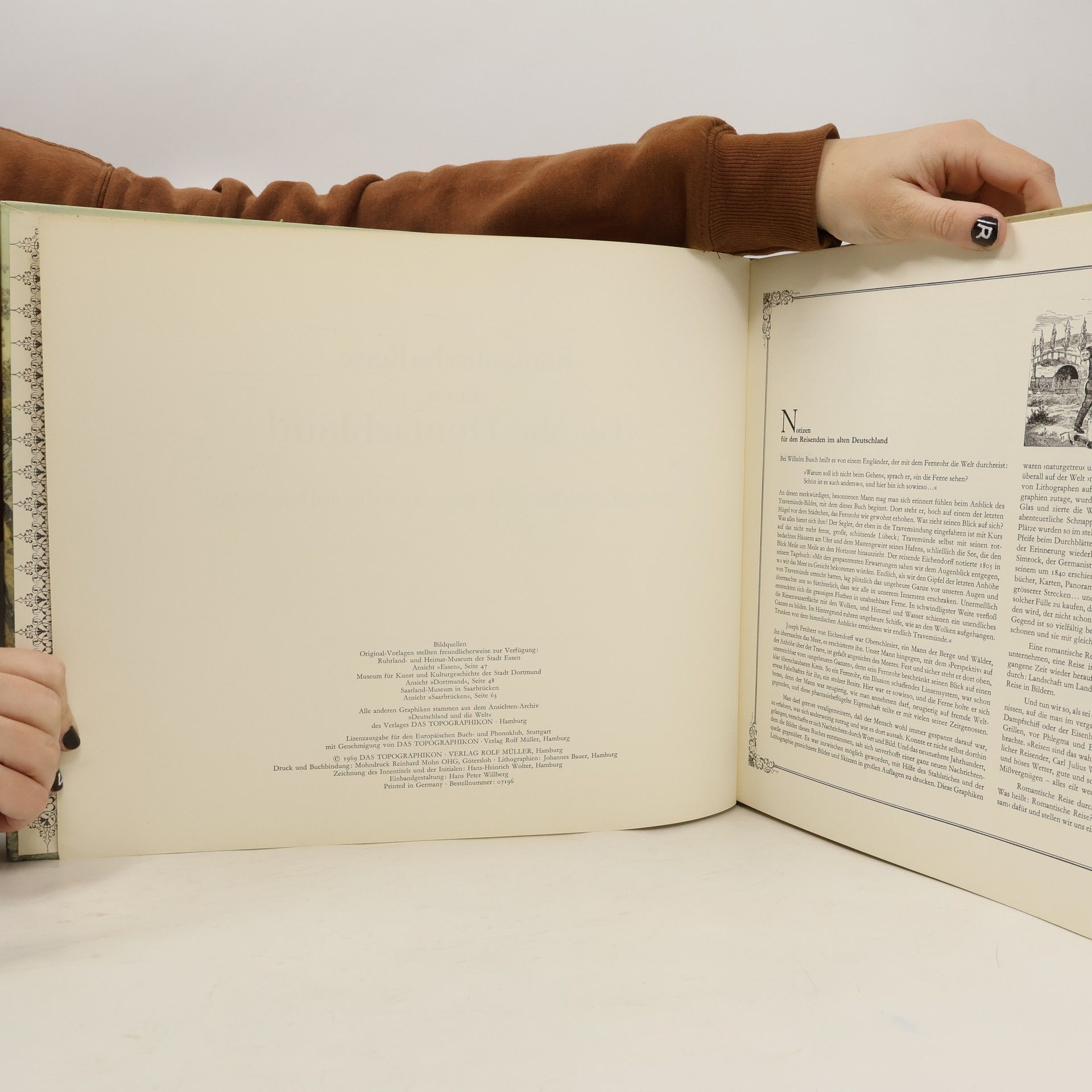Egon Schramm Romantische Reise durch das alte Deutschland