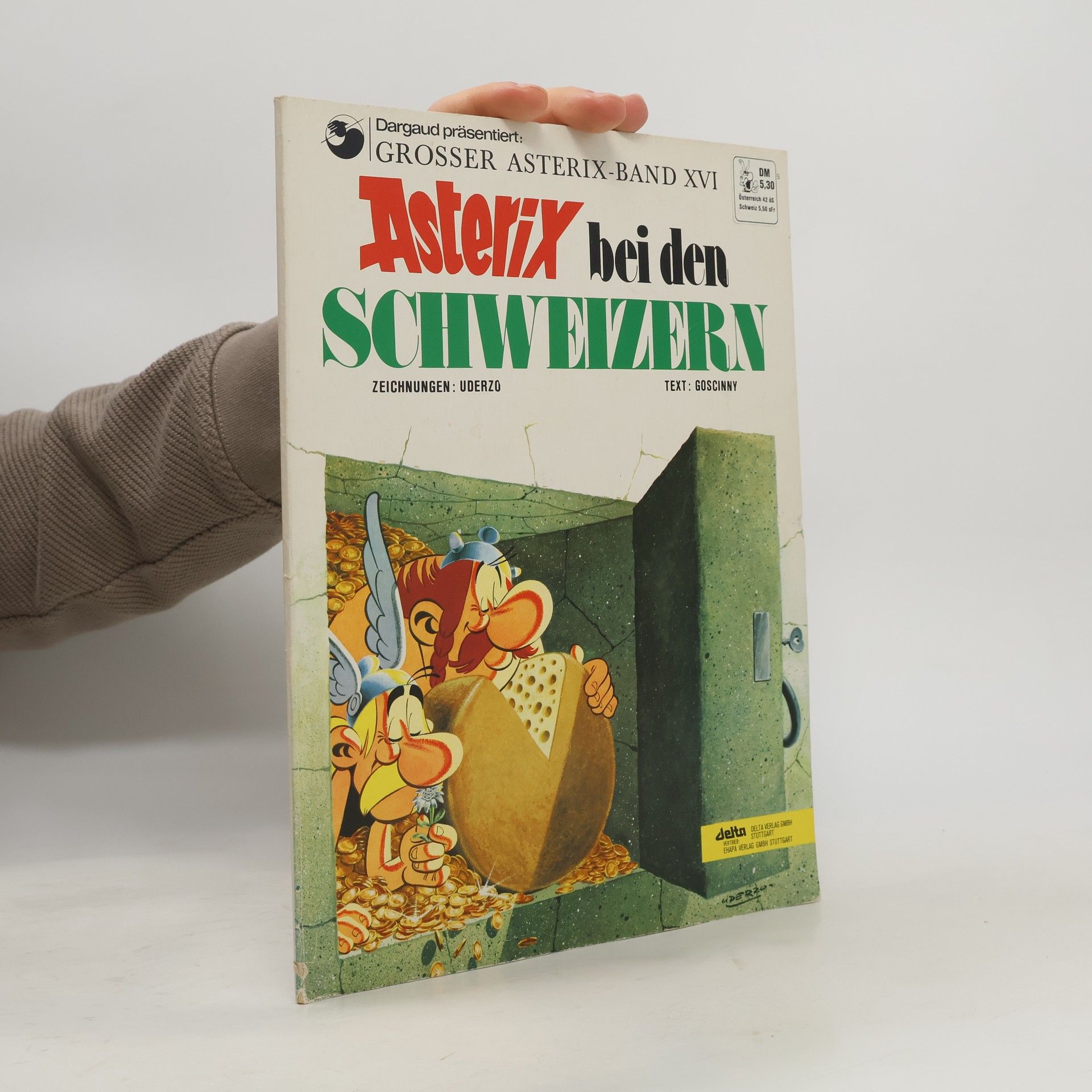 Albert Uderzo Asterix bei den Schweizern