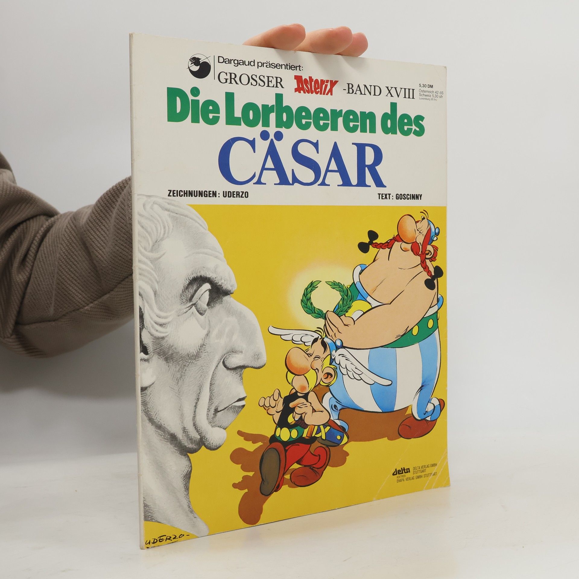 René Goscinny Die Lorbeeren des Cäsar