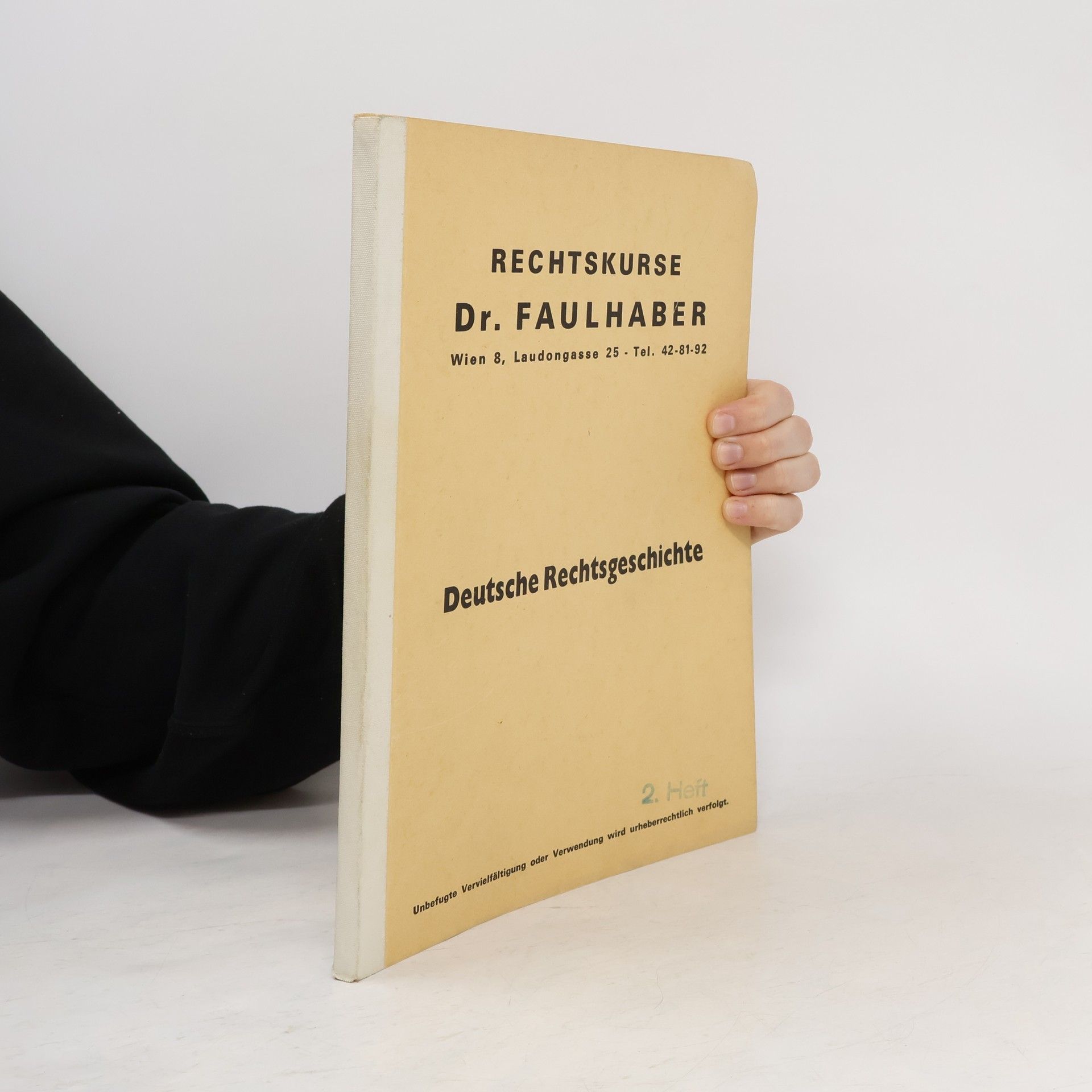 Autorenkollektiv Rechtskurse Dr. Faulhaber