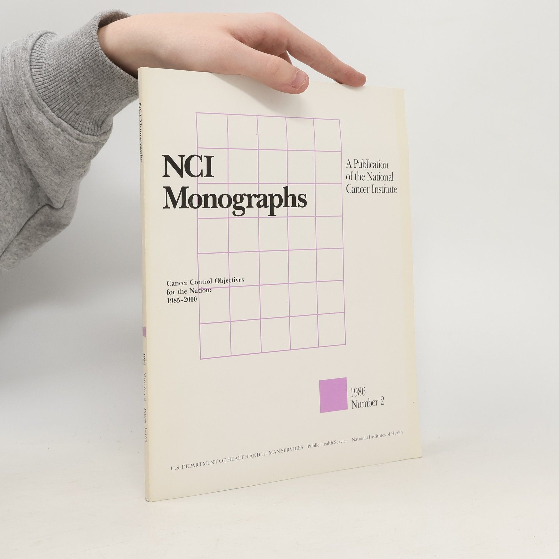 Various authors NCI Monographs 1986. Number 2