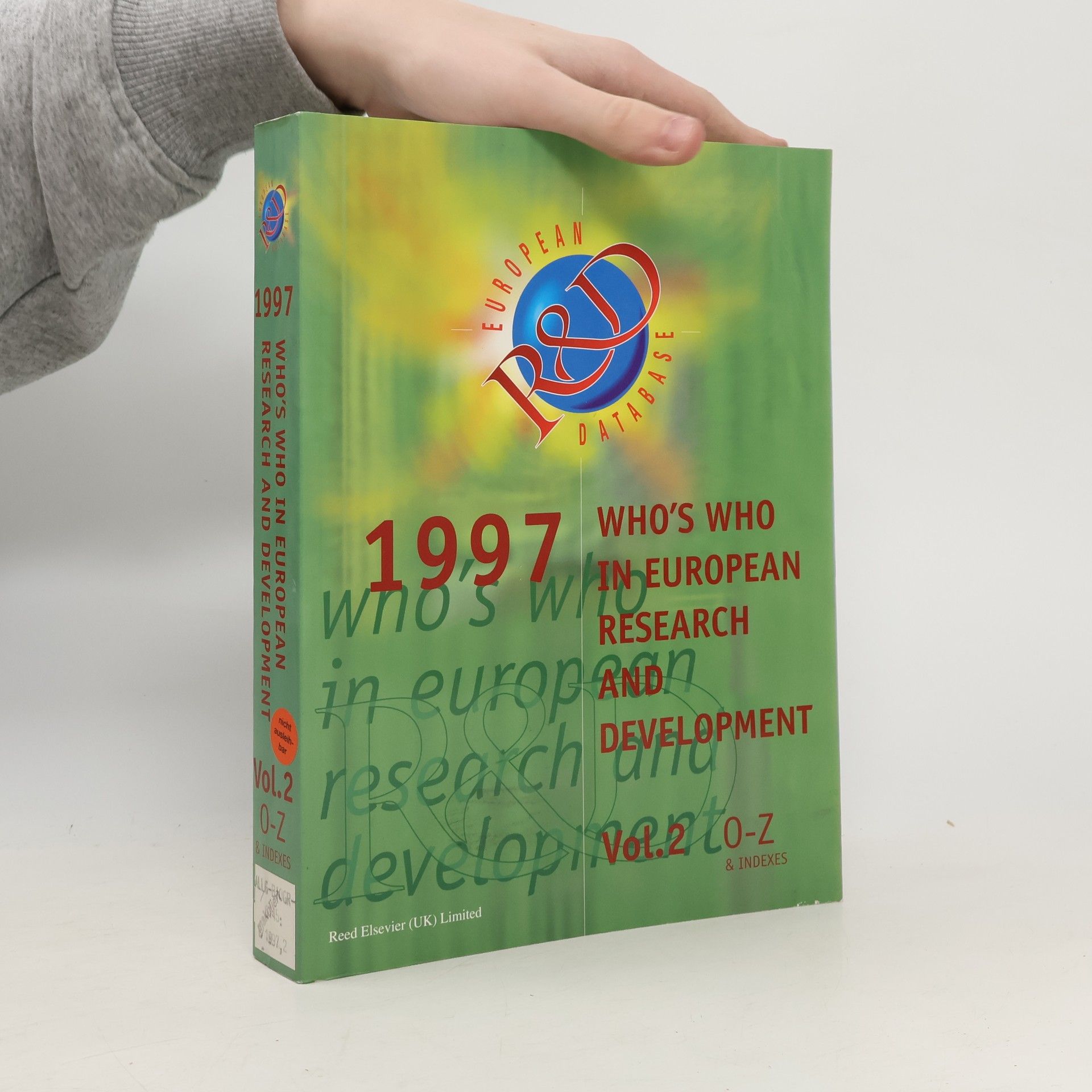 Various authors Who's Who in European Research and Development 1997