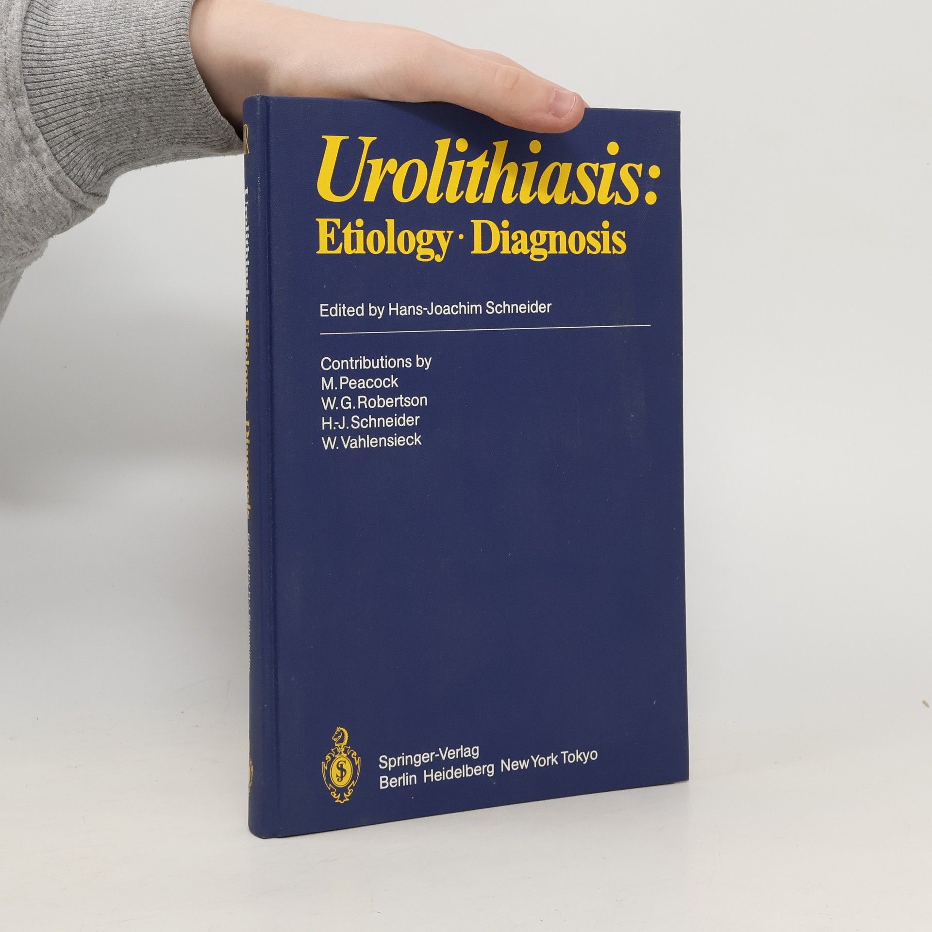 Hans Joachim Schneider Handbook of Urology - 17/1: Urolithiasis