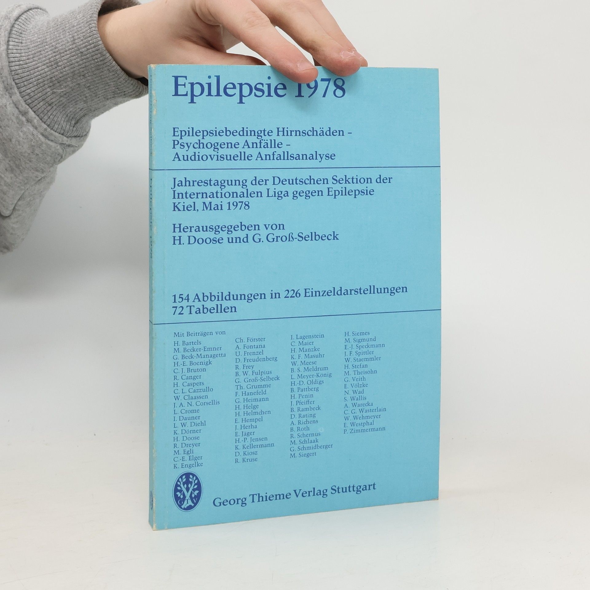 Epilepsiebedingte Hirnschäden, psychogene Anfälle, audiovisuelle Anfallanalyse