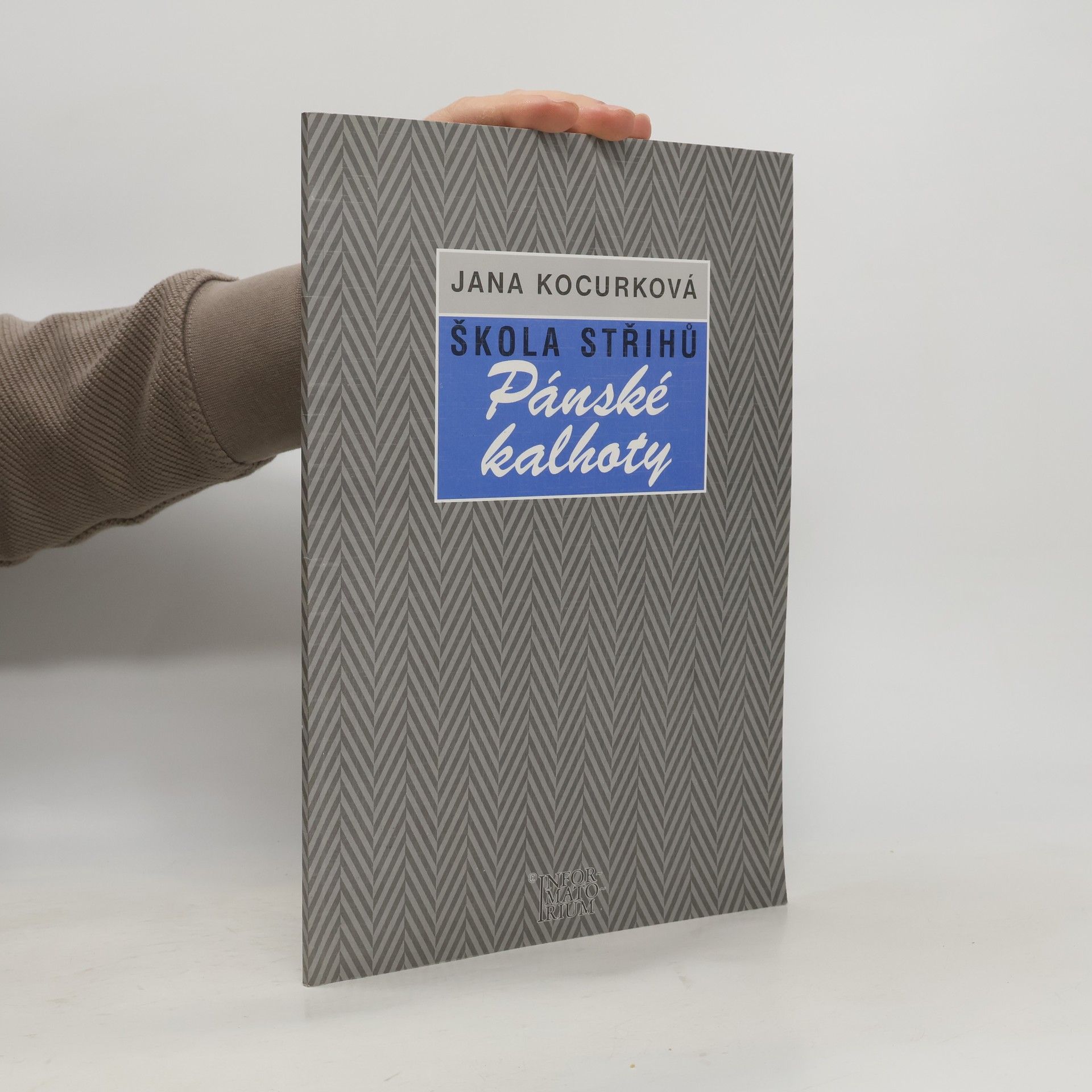 Jana Kocurková Škola střihů - Pánské kalhoty