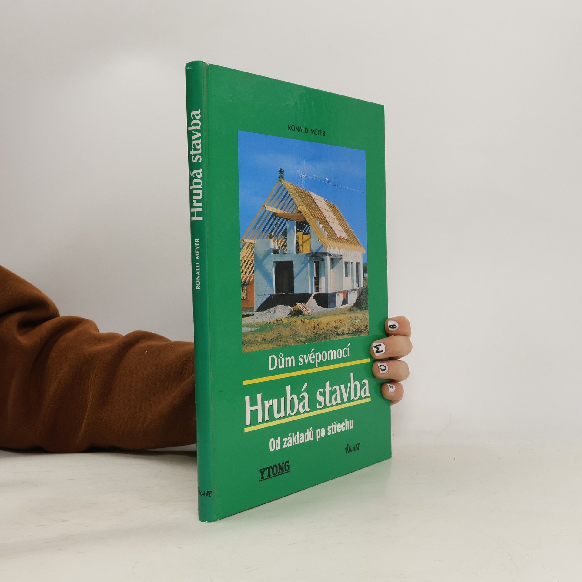 Ronald Meyer Dům svépomocí : hrubá stavba: Od základů po střechu