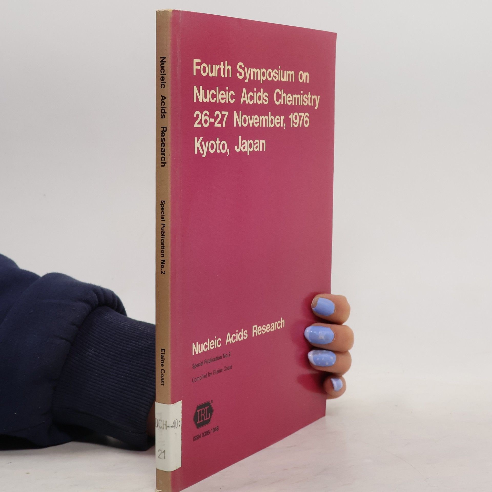 Elaine Coast Fourth Symposium on Nucleic Acids Chemistry