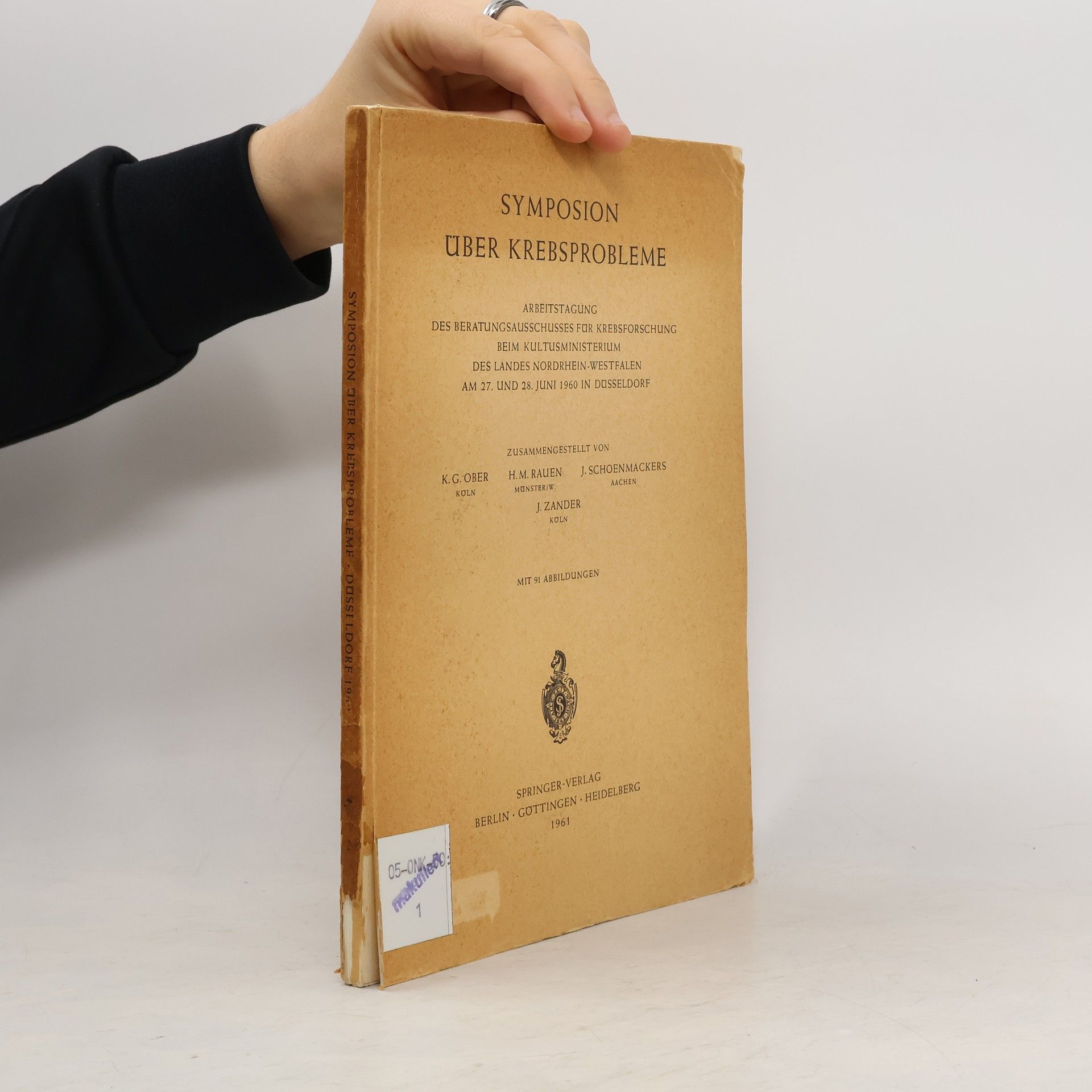 Kolektív autorov Symposion über Krebsprobleme