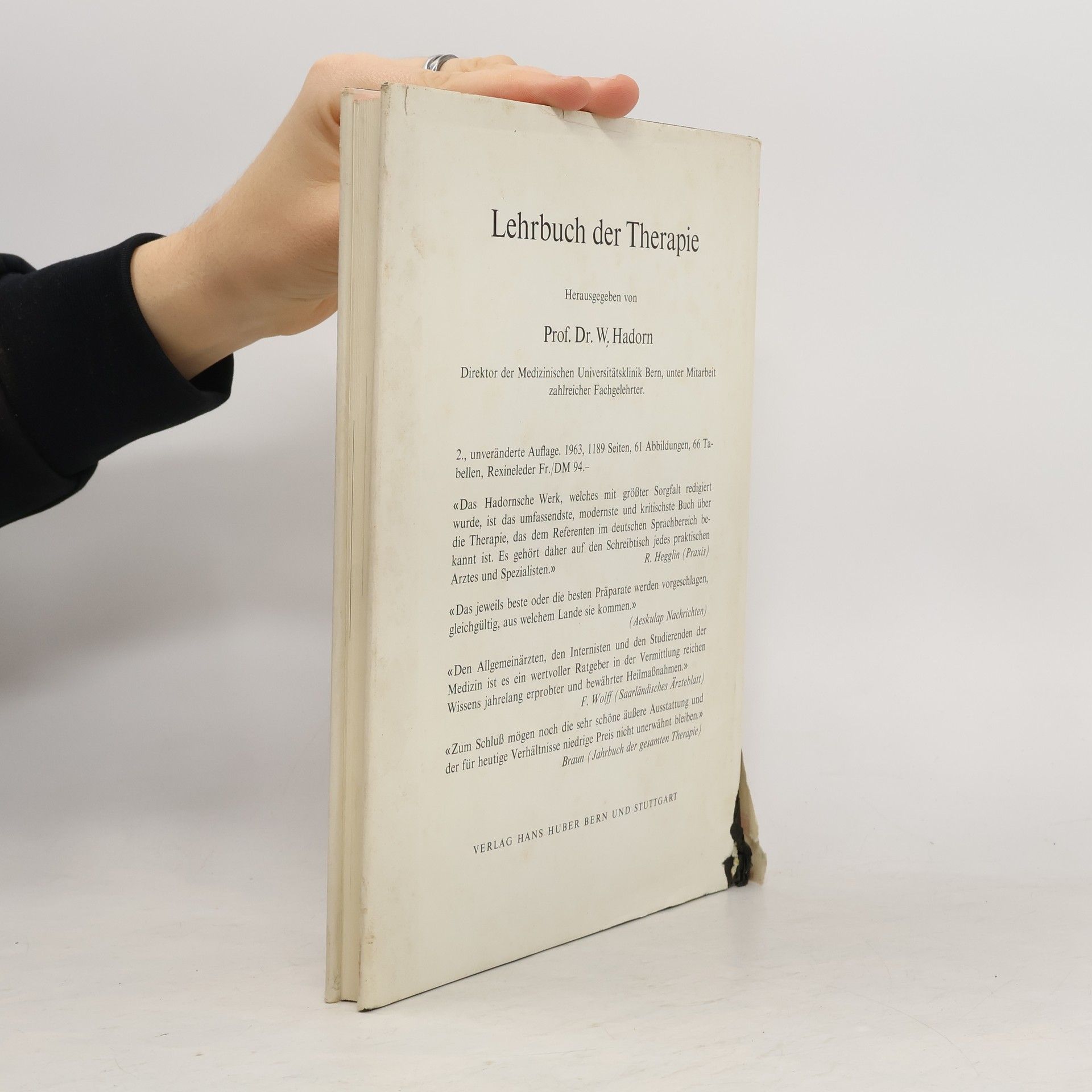 F. Zwinggi. Beingeschwüre, Varizen und Thrombosen