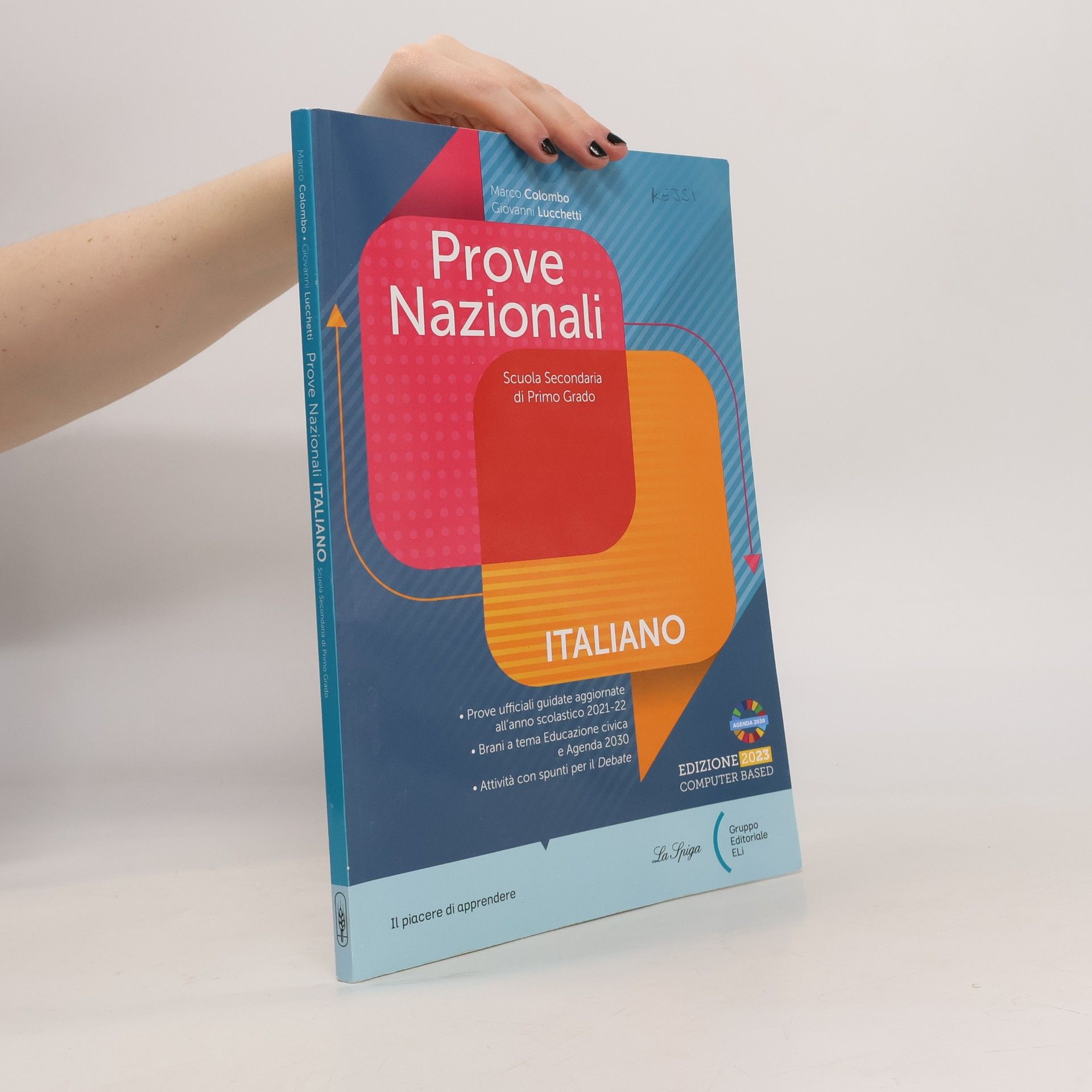 Marco Colombo Prove nazionali. Italiano. Scuola Secondaria di Primo Grado