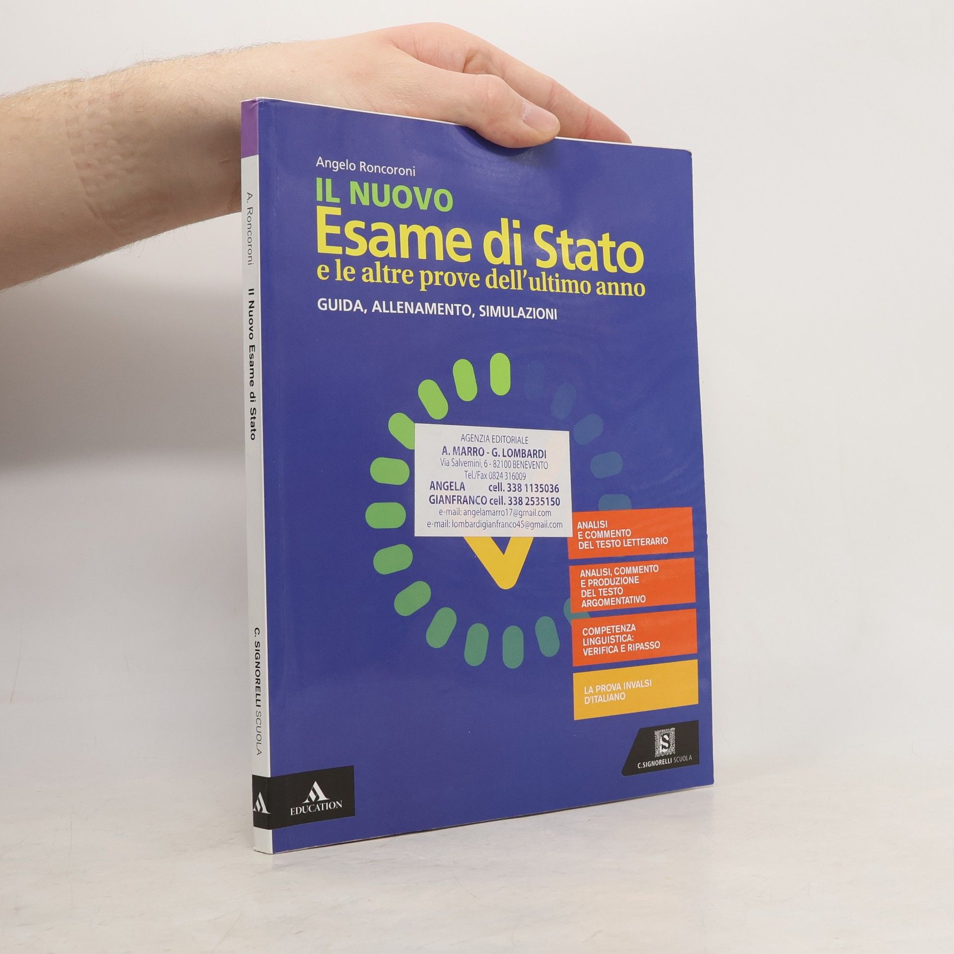 Angelo Roncoroni Il nuovo Esame di Stato