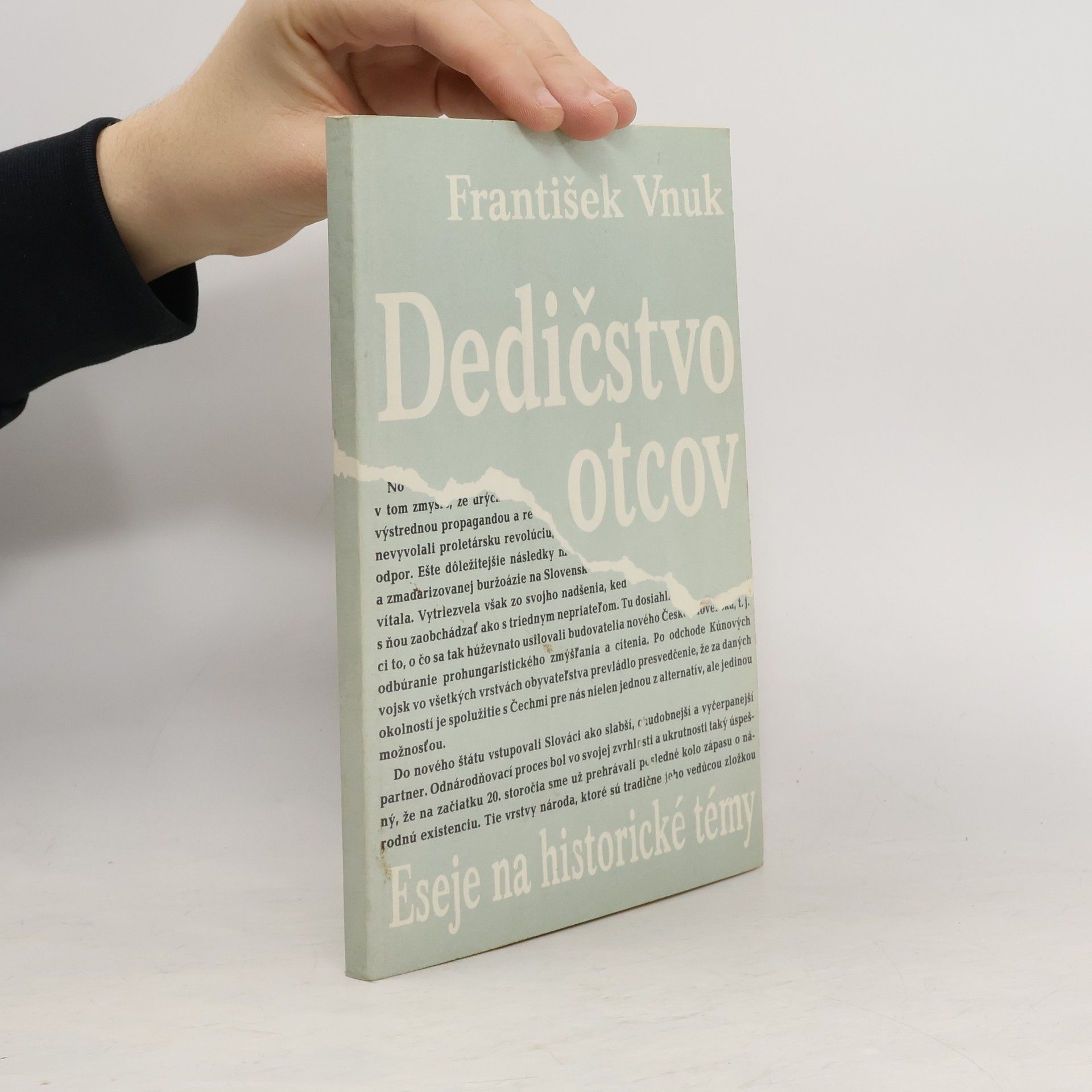 František Vnuk Dedičstvo otcov