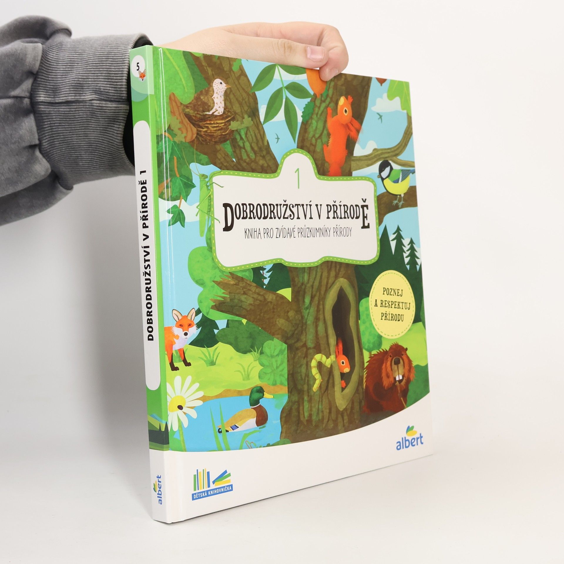 Lucie Hušková Dobrodružství v přírodě. Kniha pro zvídavé průzkumníky přírody. 1