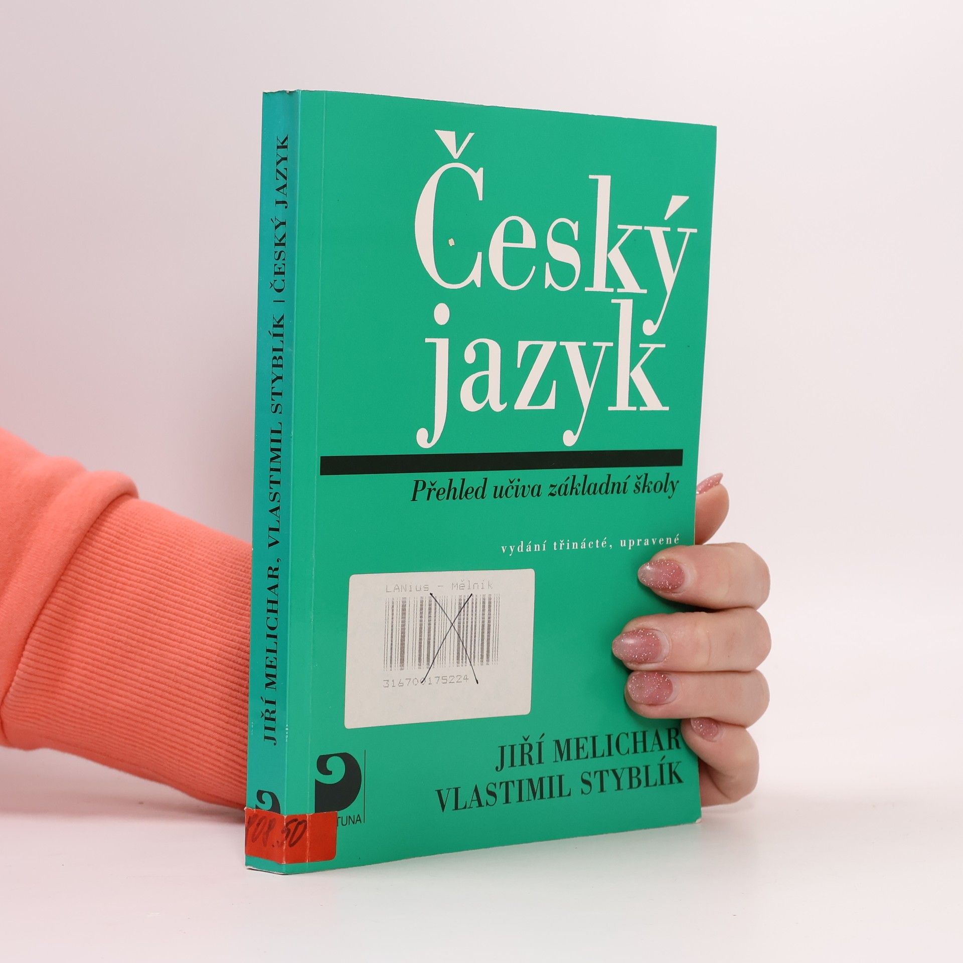 Vlastimil Styblík Český jazyk: Přehled učiva základní školy