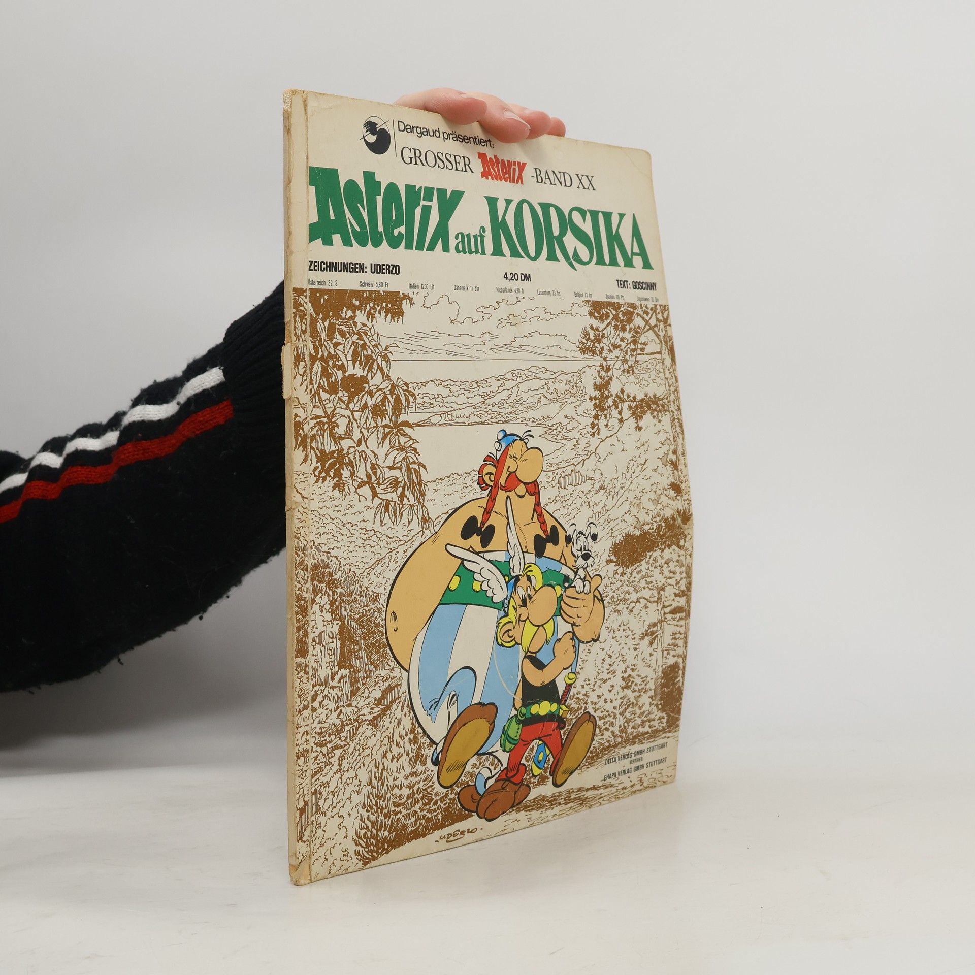 René Goscinny Asterix auf Korsika