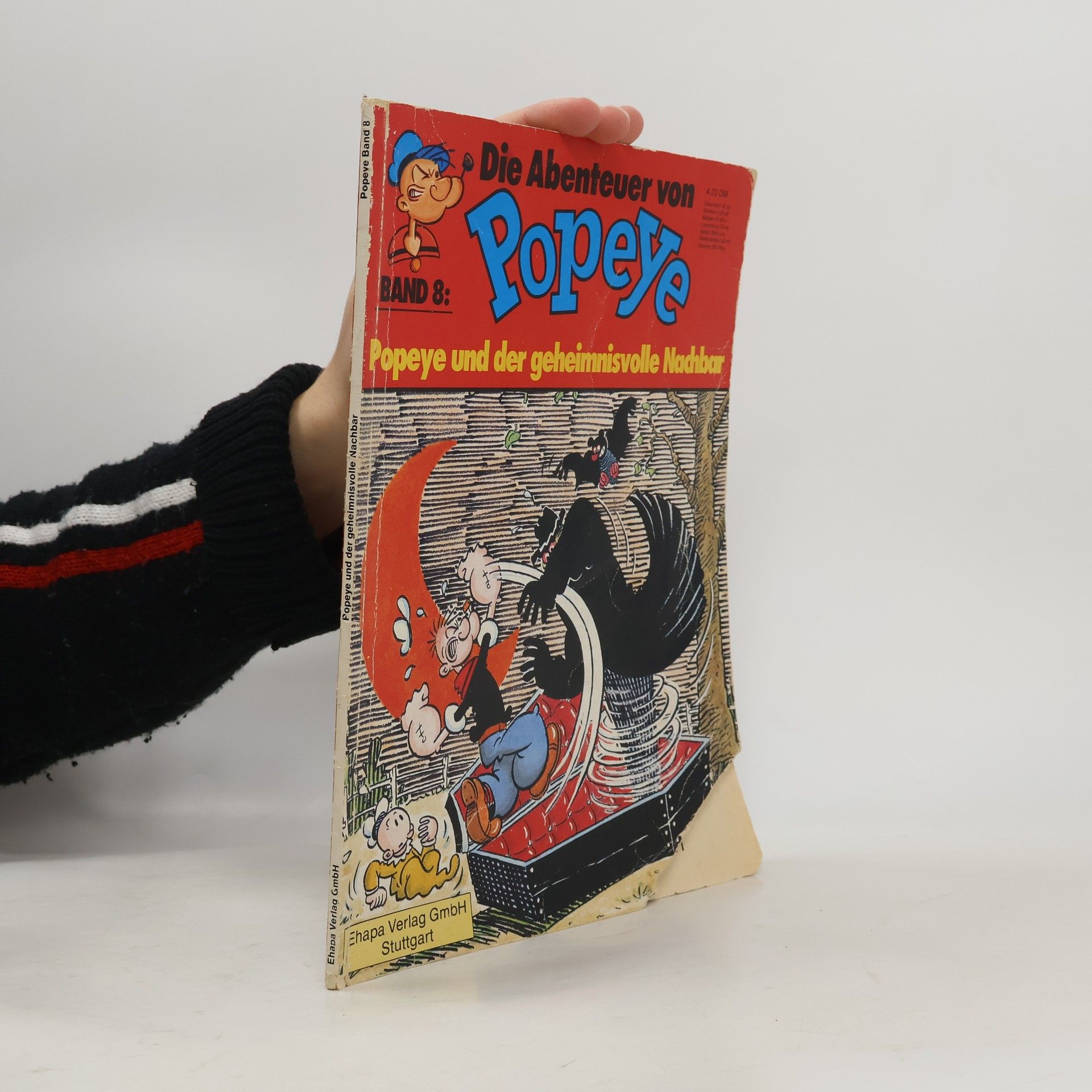 Various authors Die Abenteuer von Popeye 8. Popeye und der geheimnisvolle Nachbar