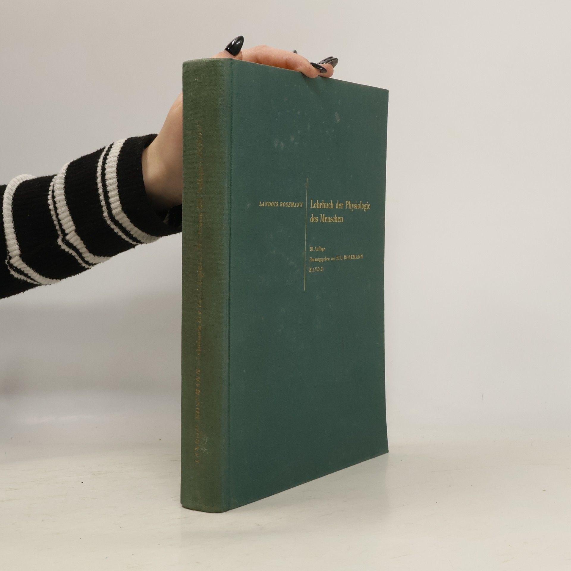 R. Rosemann Lehrbuch der Physiologie des Menschen 2