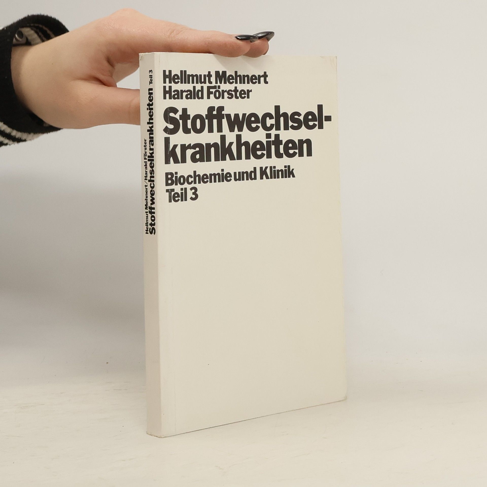 Hellmut Mehnert Stoffwechselkrankheiten