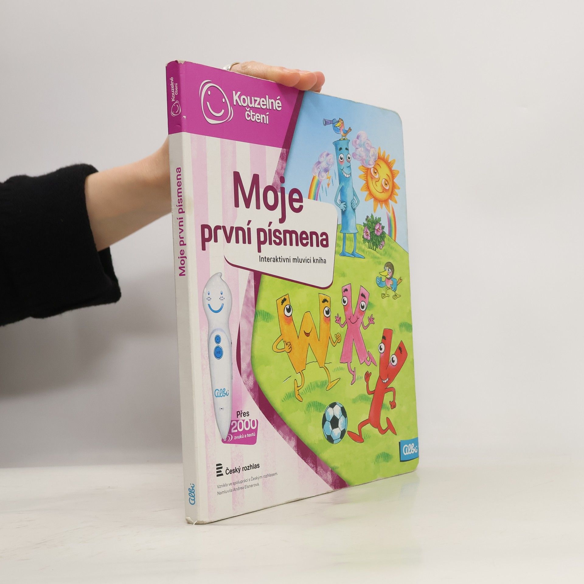 Jan Vodňanský Moje první písmena. Interaktivní mluvící kniha