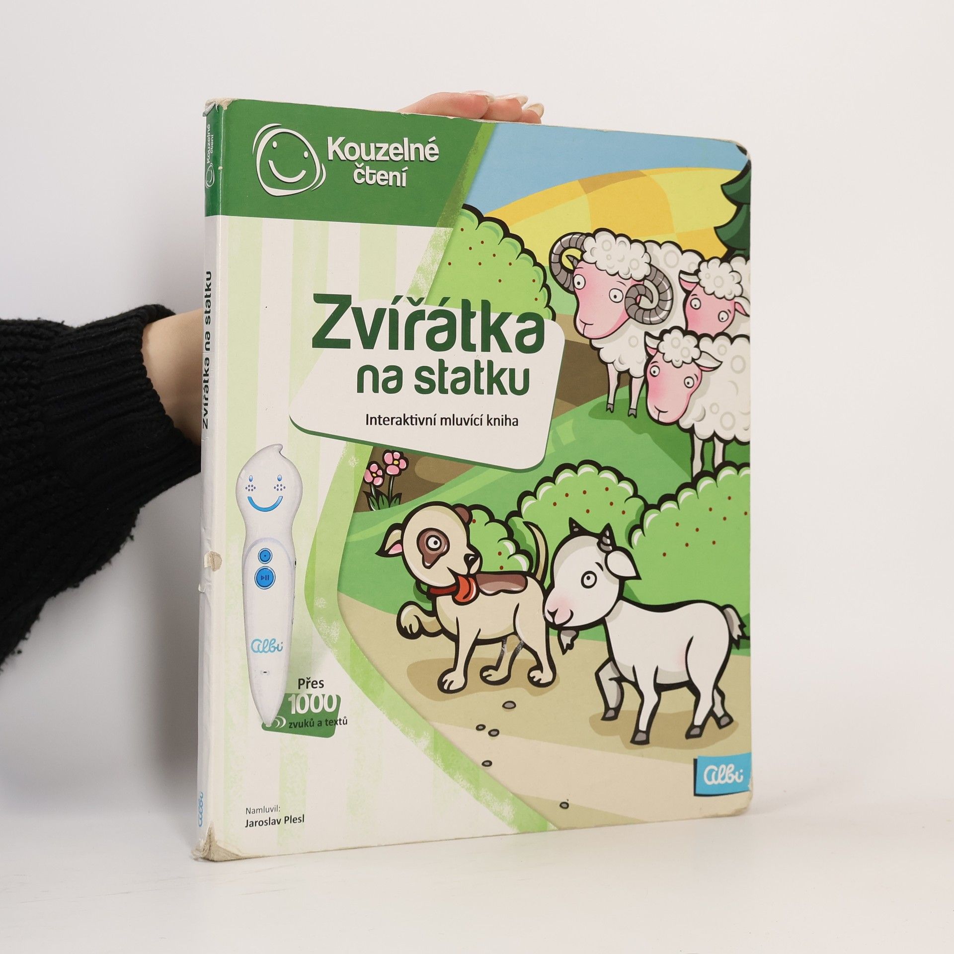 Zvířátka na statku. Interaktivní mluvící kniha