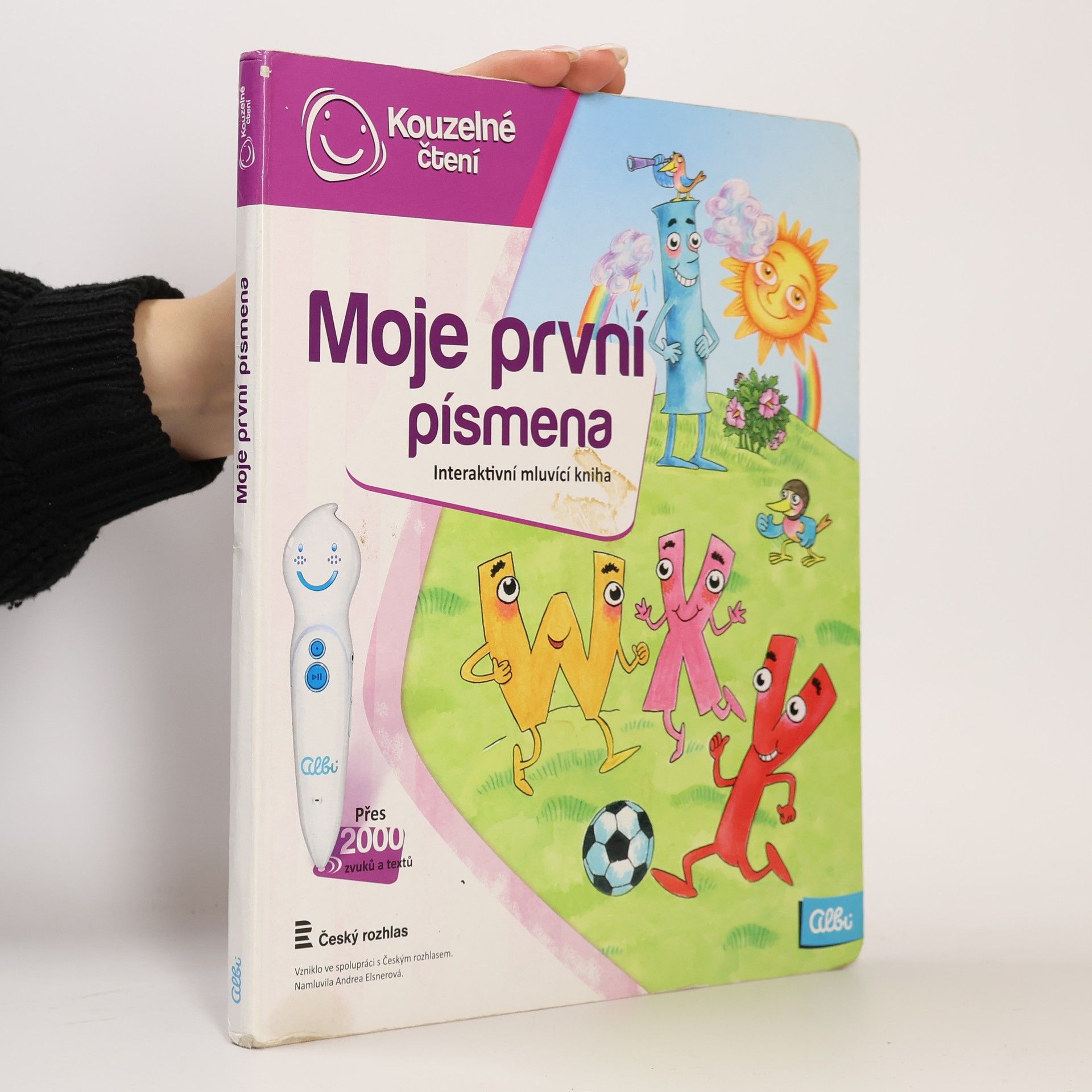Jan Vodňanský Moje první písmena. Interaktivní mluvící kniha