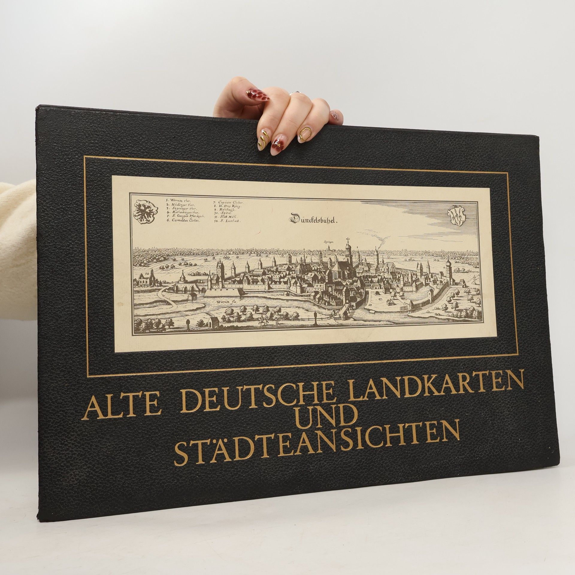 Various authors Alte deutsche Landkarten und Städteansichten