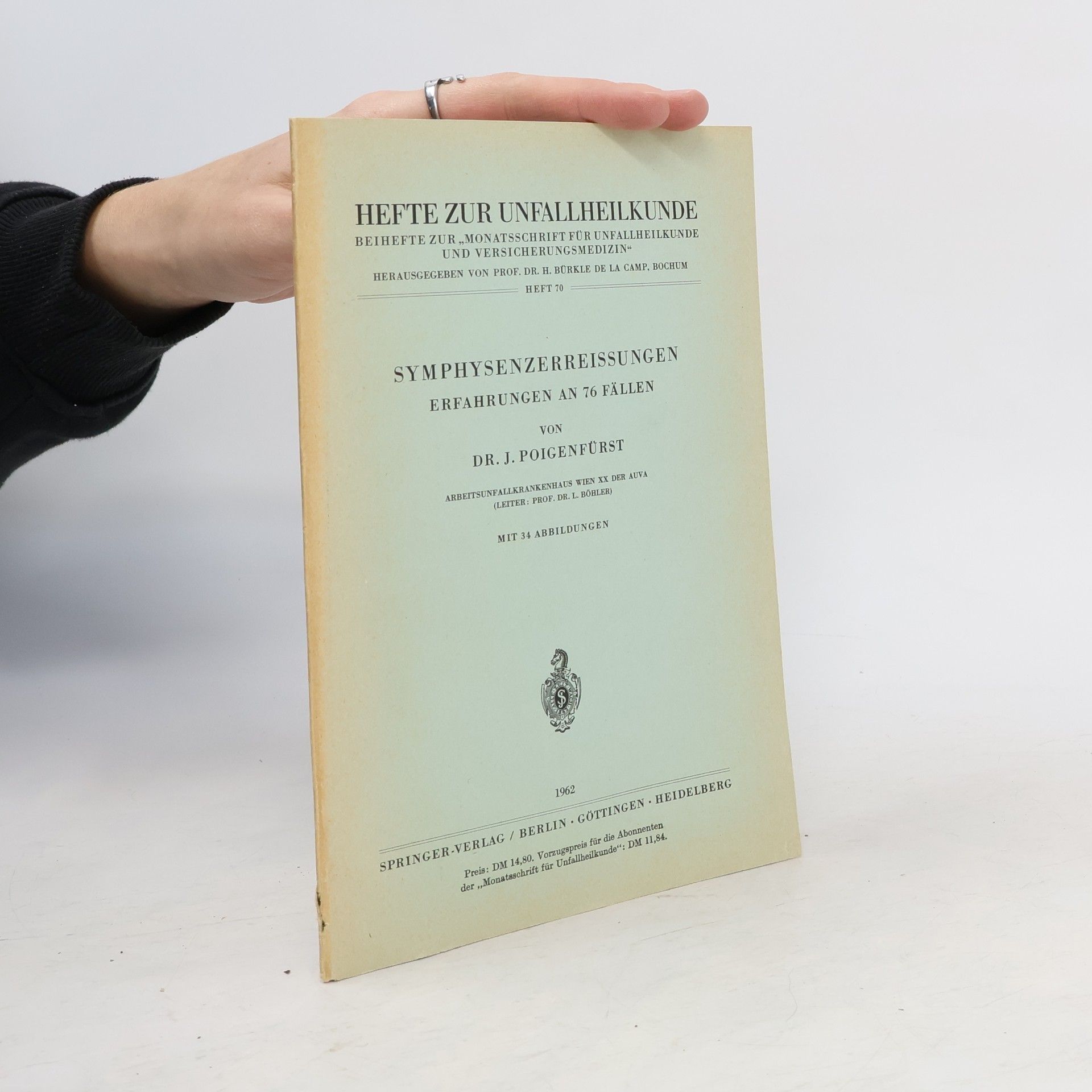 J. Poigenfürst Symphysenzerreissungen