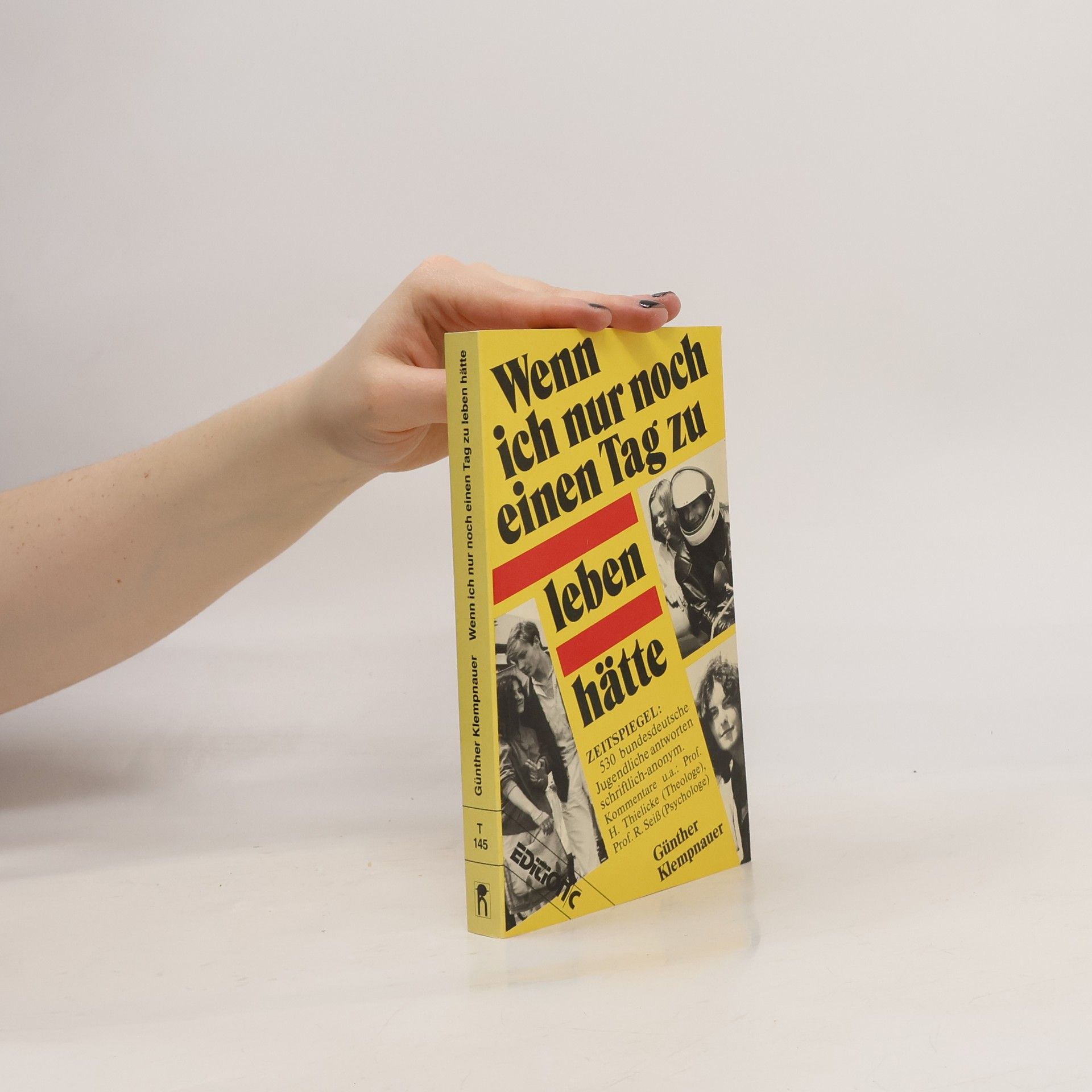 Günther Klempnauer Wenn ich nur noch einen Tag zu leben hätte