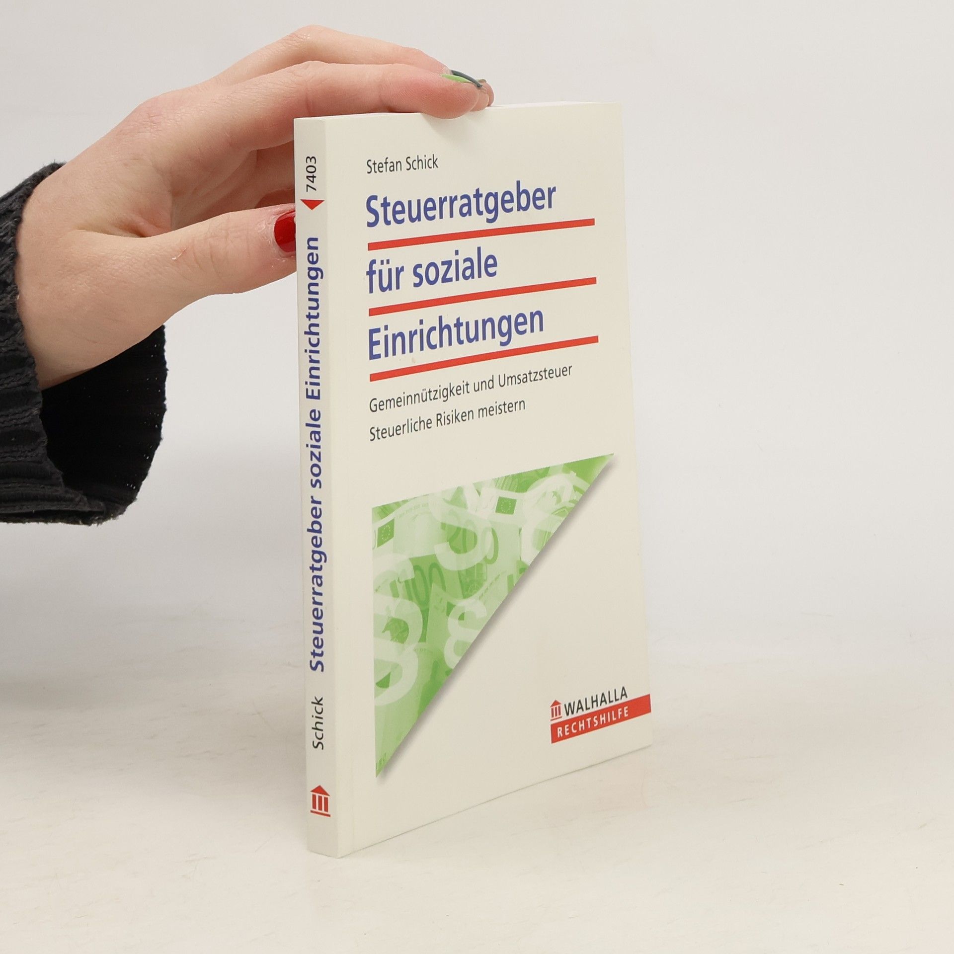 Stefan Schick Steuerratgeber für soziale Einrichtungen
