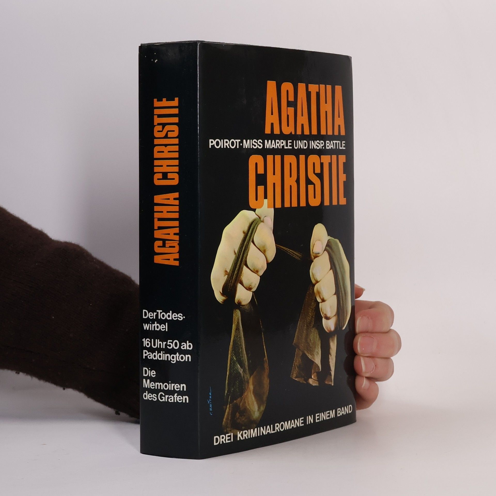 Agatha Christie Poirot Miss Marple und Insp. Battle. Drei Kriminalromane in einem Band