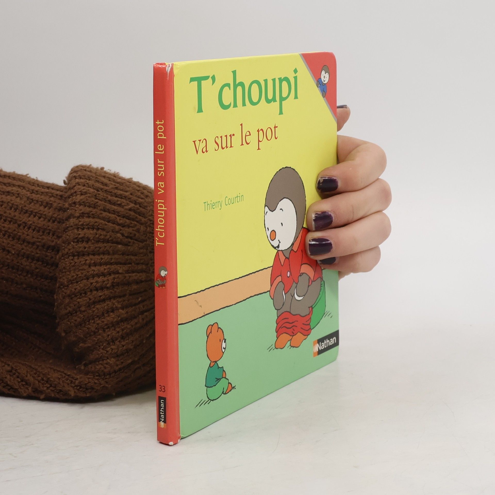 Thierry Courtin T'choupi va sur le pot