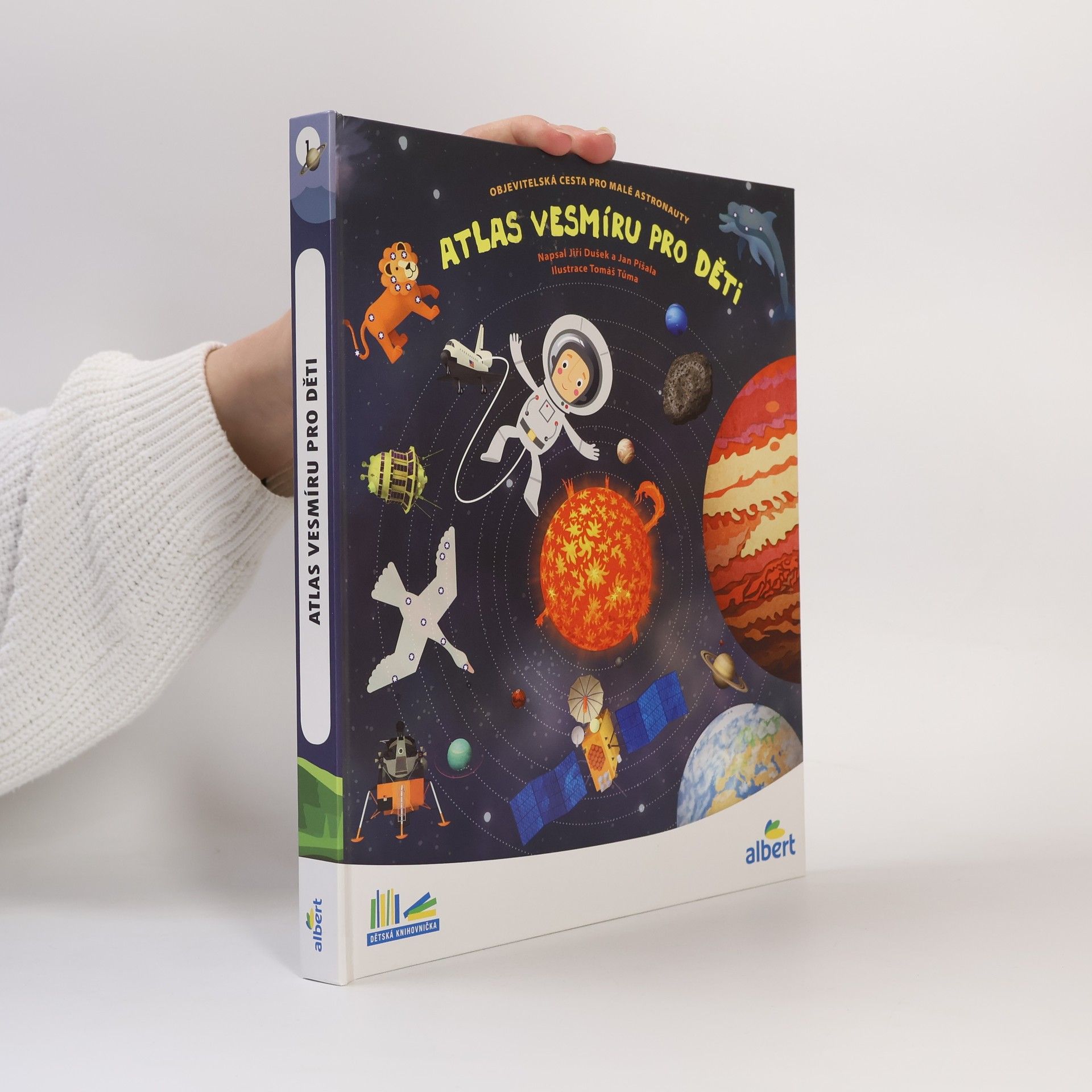 Jiří Dušek Atlas vesmíru pro děti: Objevitelská cesta pro malé astronauty