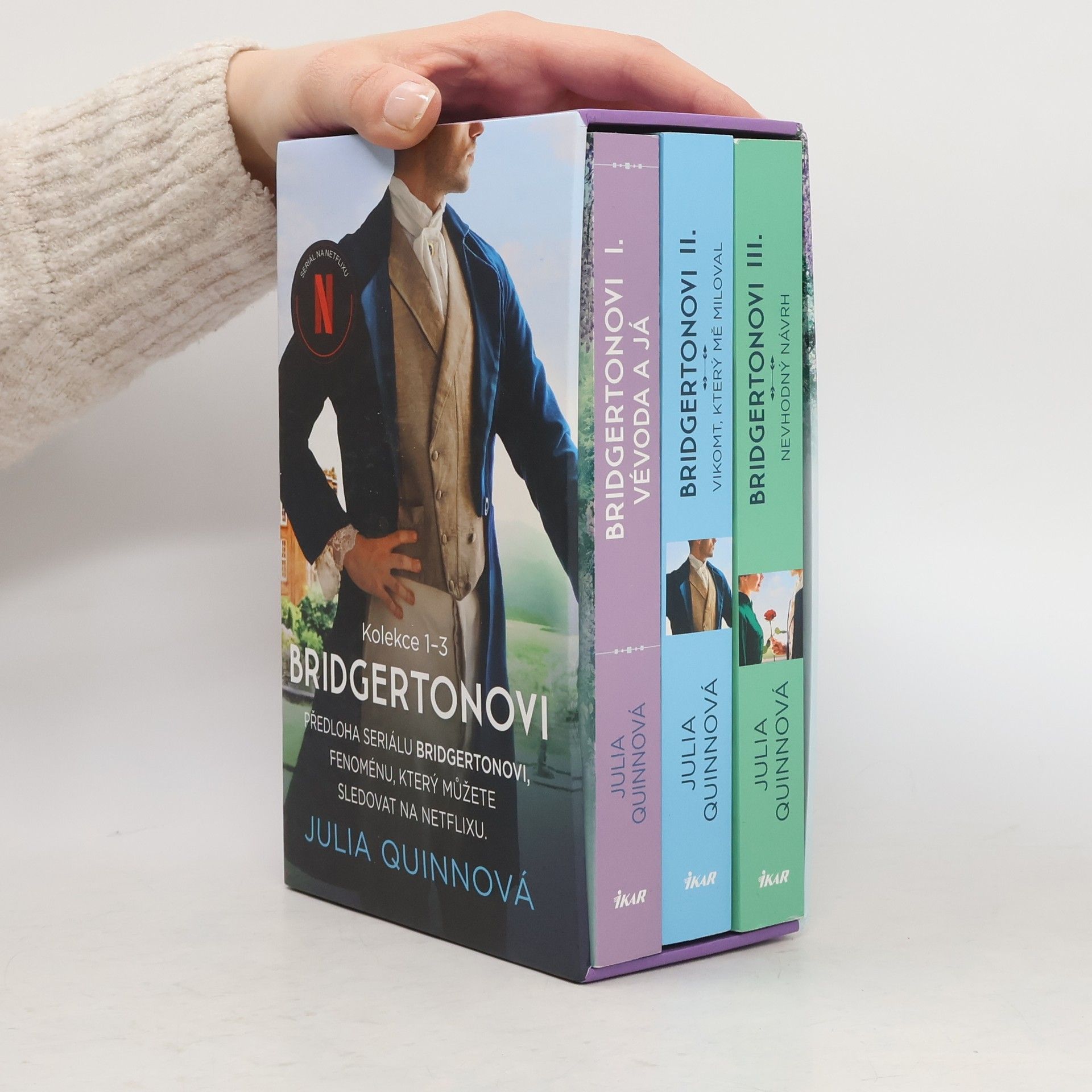 Julia Quinn Bridgertonovi. Kolekce 1-3