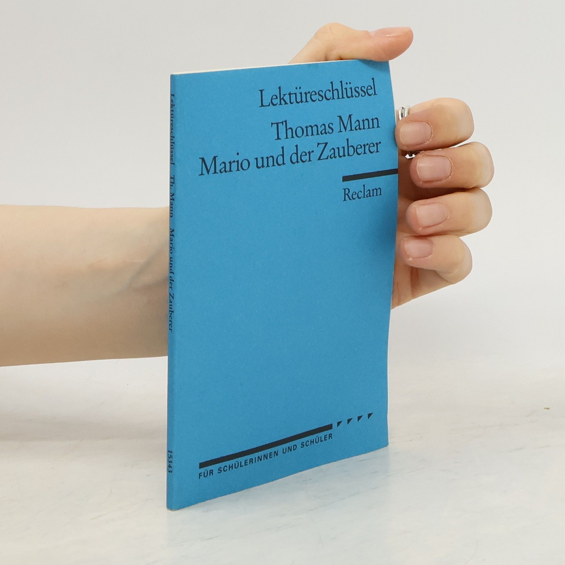 Michael Mommert Thomas Mann, Mario und der Zauberer