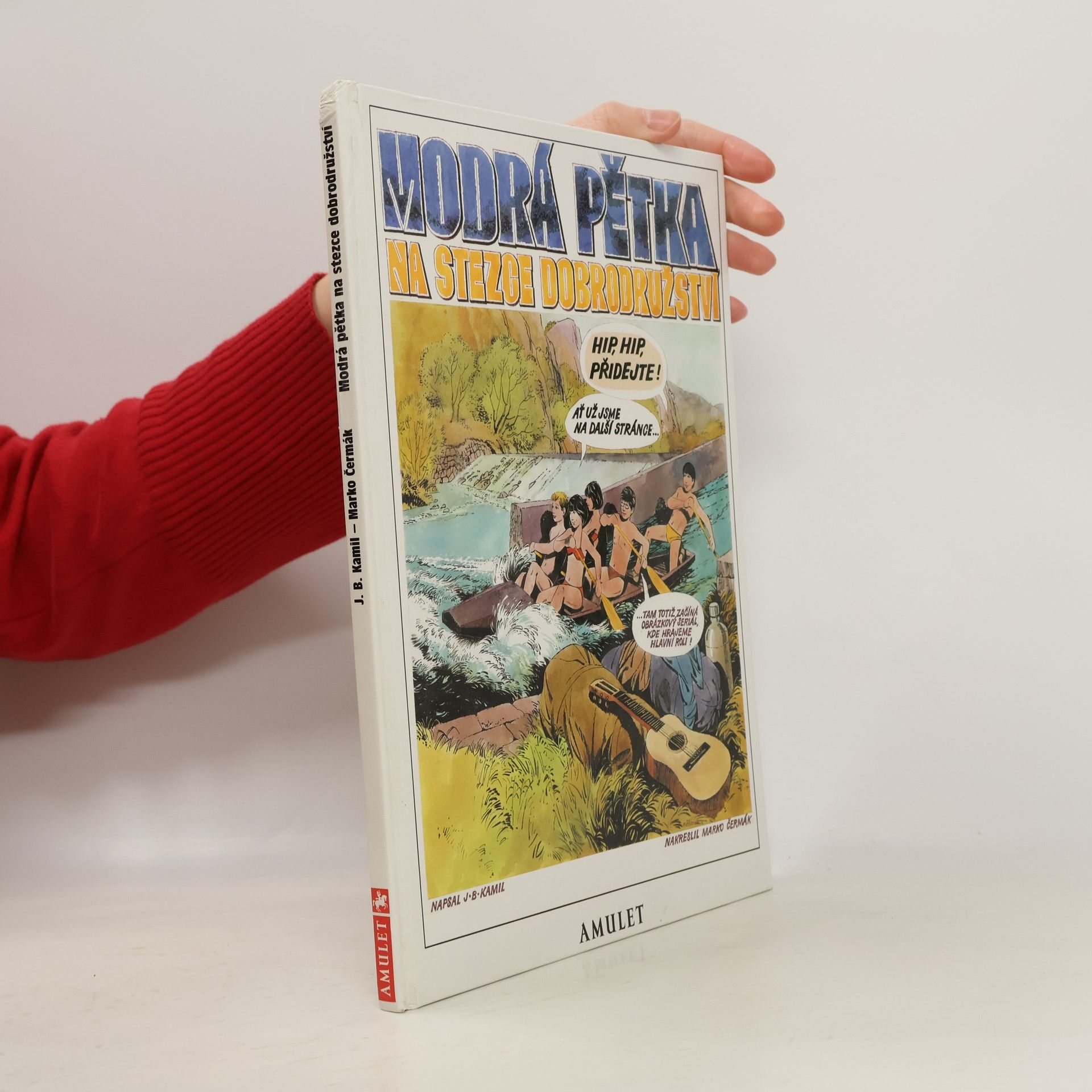Jiří Hromádko Modrá pětka na stezce dobrodružství